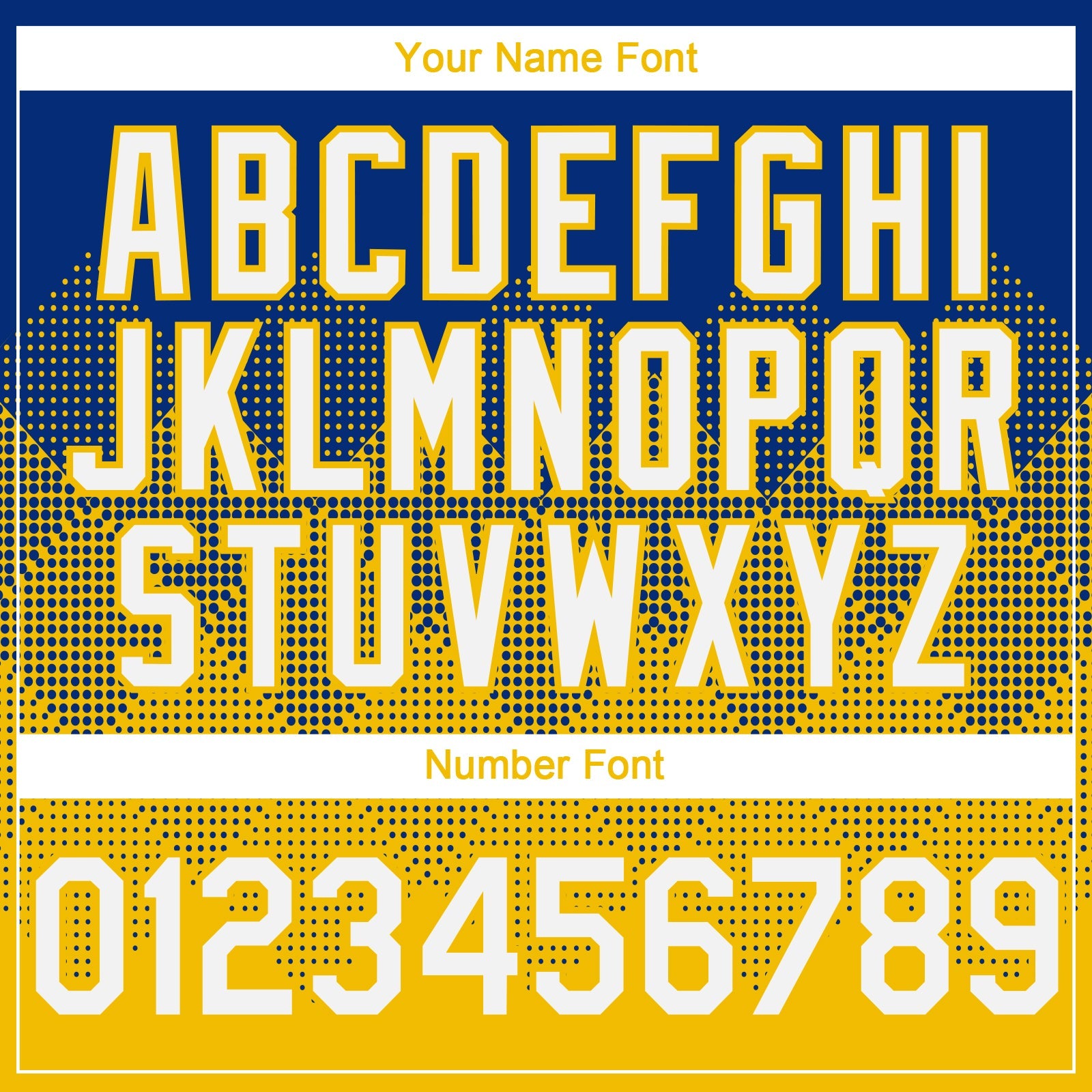 Custom Royal White-Yellow 3D Gradient Square Shape Authentic Baseball Jersey - Sky-Custom