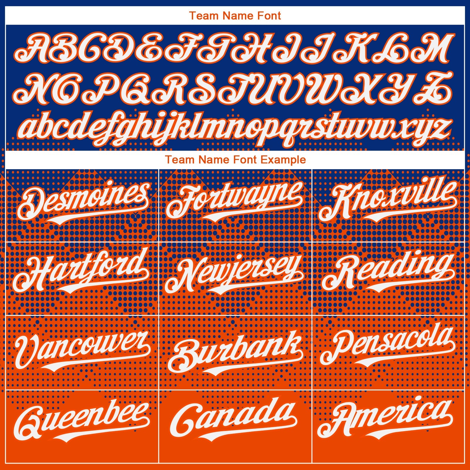 Custom Royal White-Orange 3D Gradient Square Shape Authentic Baseball Jersey - Sky-Custom
