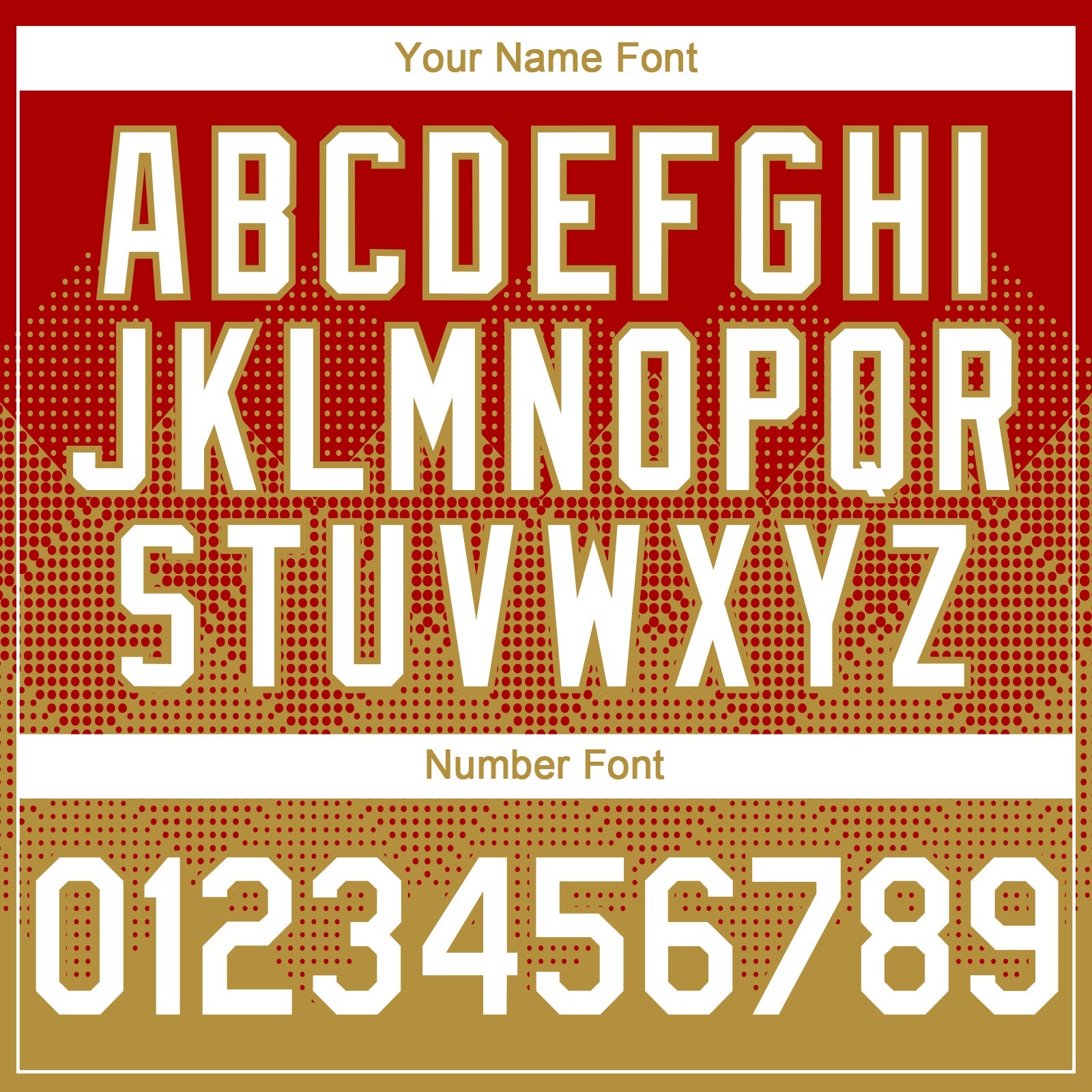 Custom Red White-Old Gold 3D Gradient Square Shape Authentic Baseball Jersey - Sky-Custom