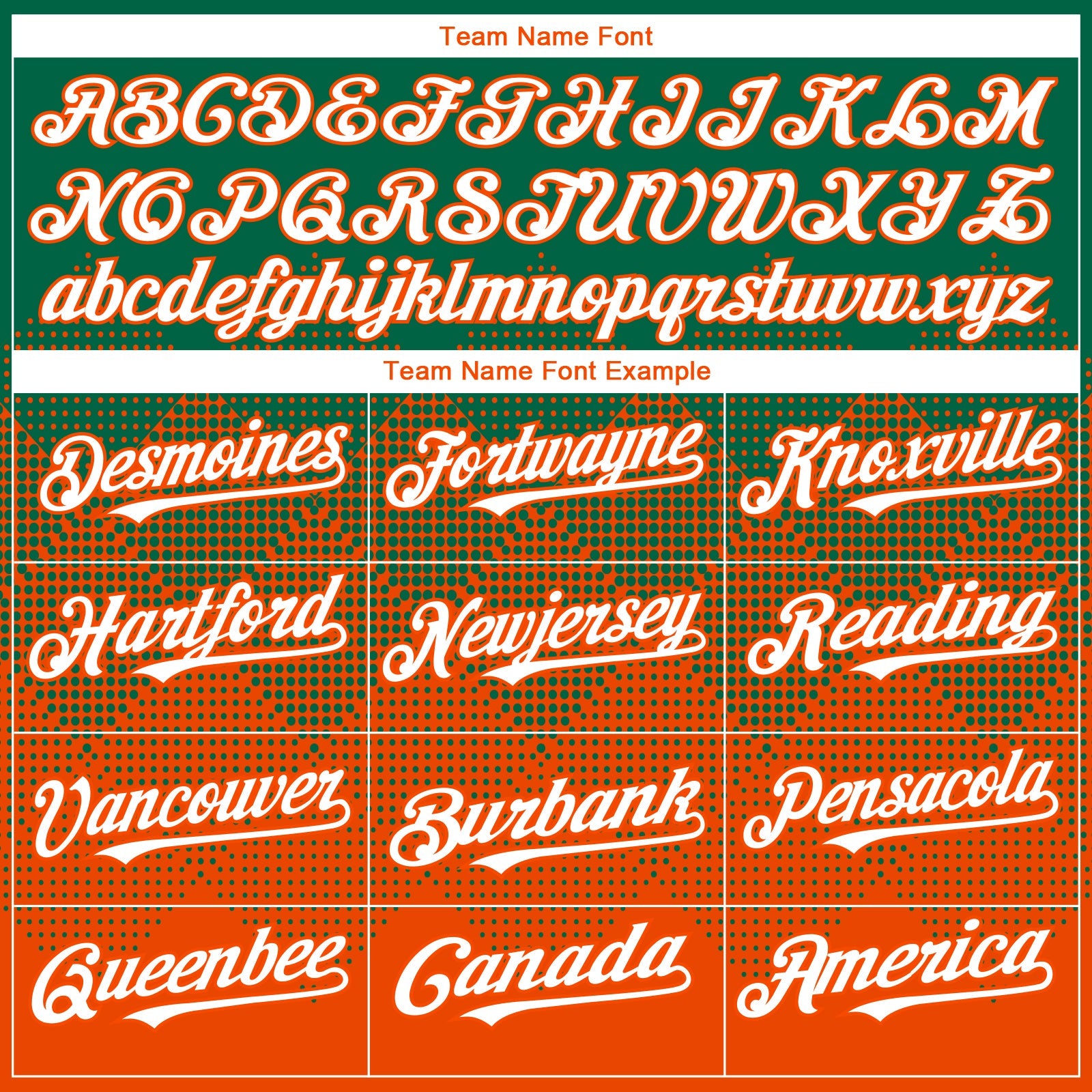 Custom Kelly Green White-Orange 3D Gradient Square Shape Authentic Baseball Jersey - Sky-Custom