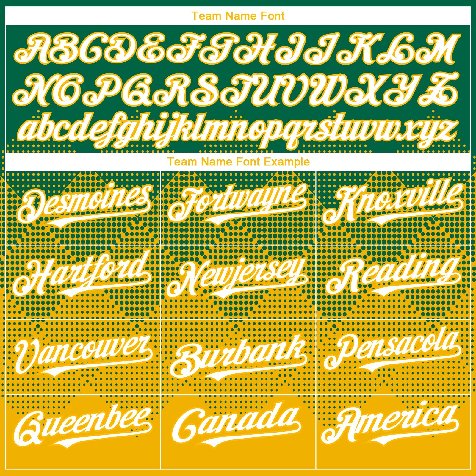 Custom Kelly Green White-Gold 3D Gradient Square Shape Authentic Baseball Jersey - Sky-Custom