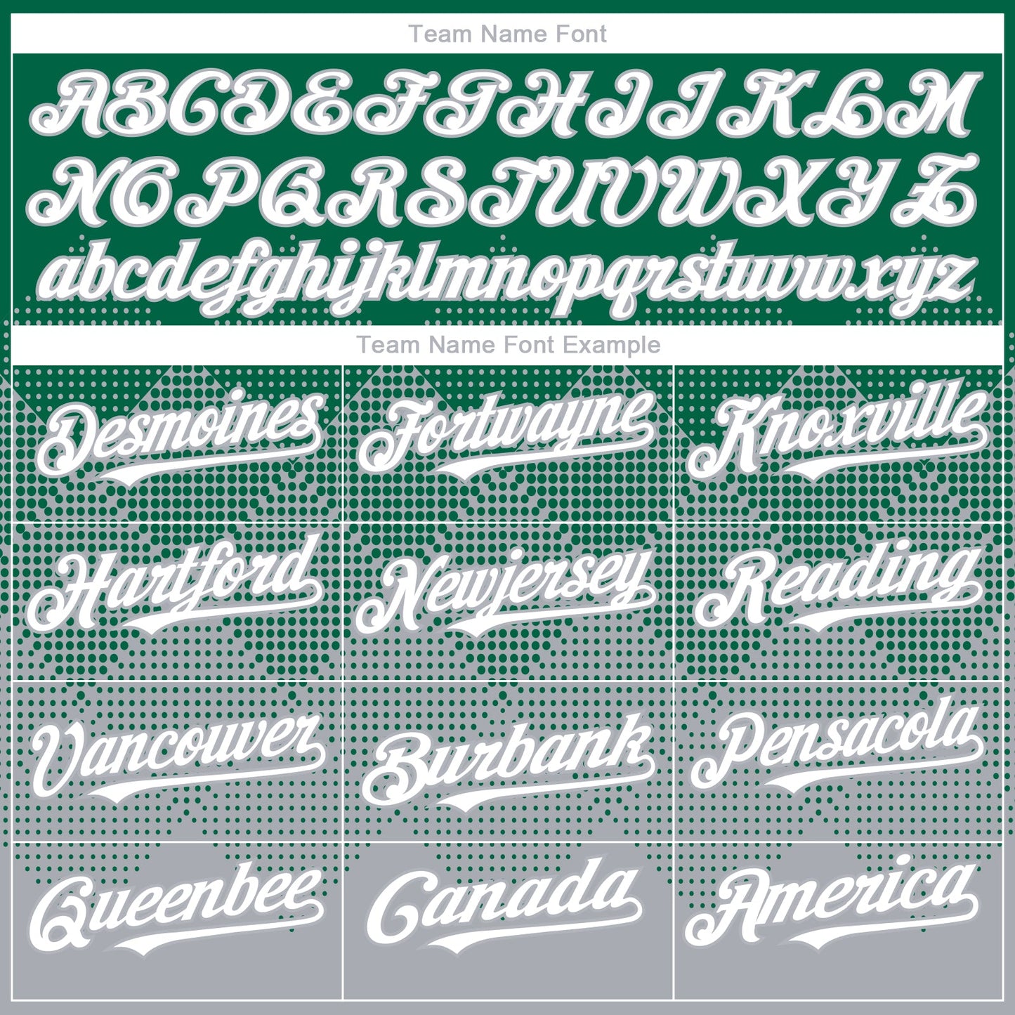 Custom Kelly Green White-Gray 3D Gradient Square Shape Authentic Baseball Jersey - Sky-Custom