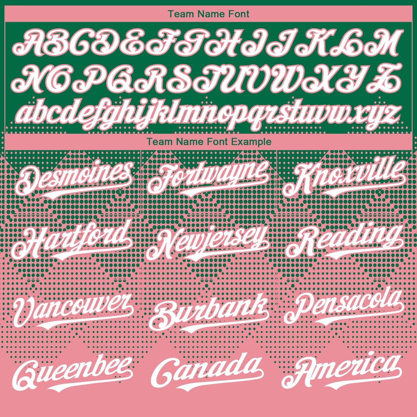 Custom Kelly Green White-Medium Pink 3D Gradient Square Shape Authentic Baseball Jersey - Sky-Custom