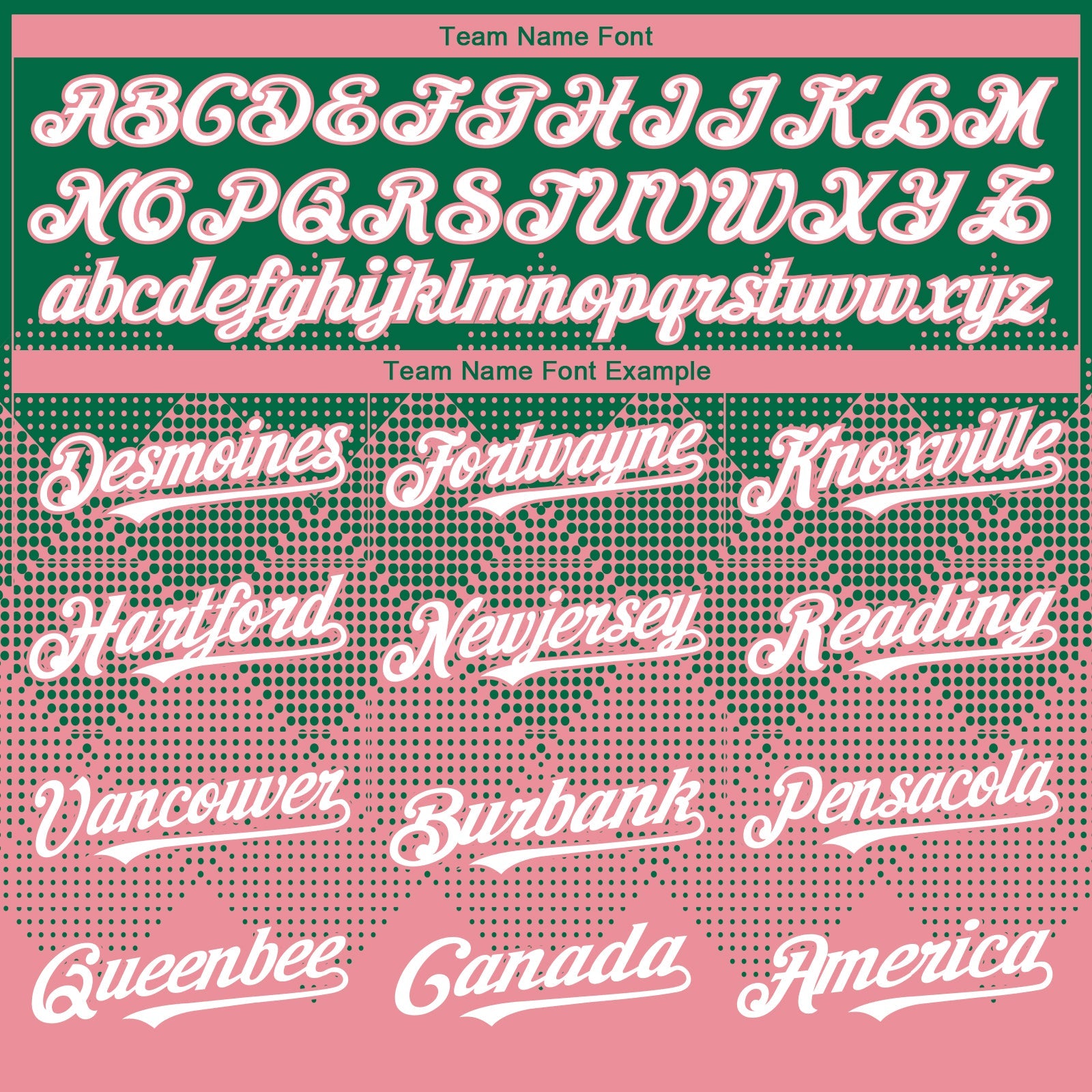 Custom Kelly Green White-Medium Pink 3D Gradient Square Shape Authentic Baseball Jersey - Sky-Custom