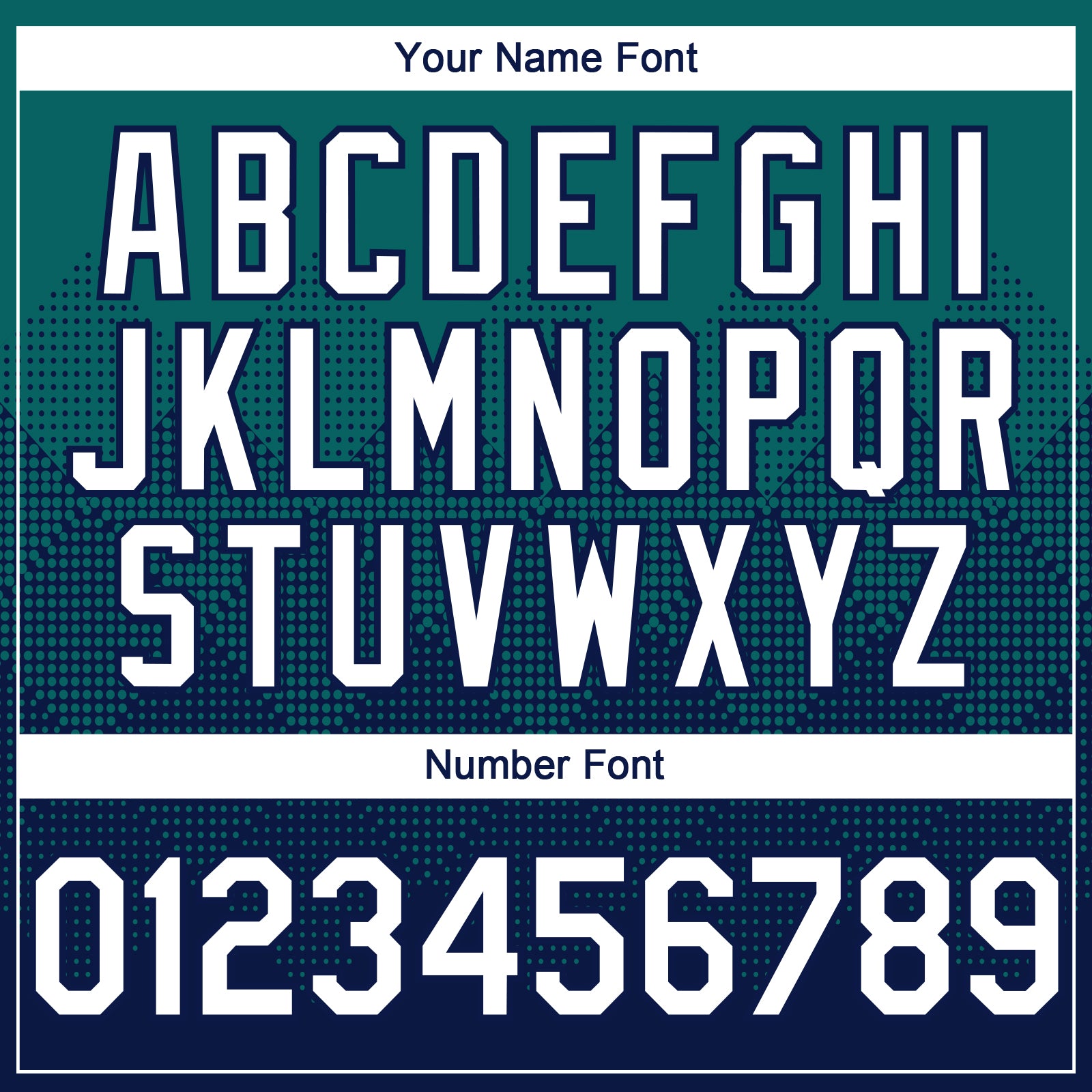Custom Teal White-Navy 3D Gradient Square Shape Authentic Baseball Jersey - Sky-Custom
