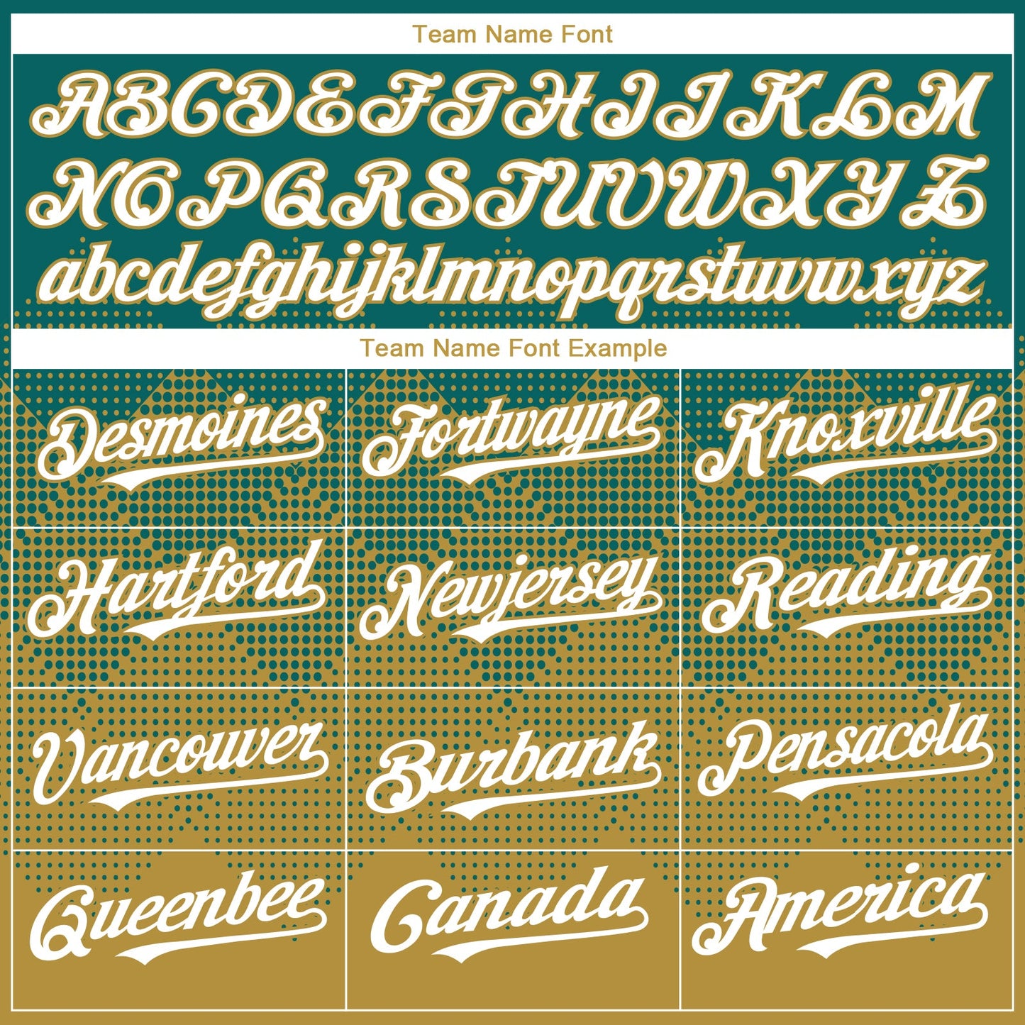 Custom Teal White-Old Gold 3D Gradient Square Shape Authentic Baseball Jersey - Sky-Custom
