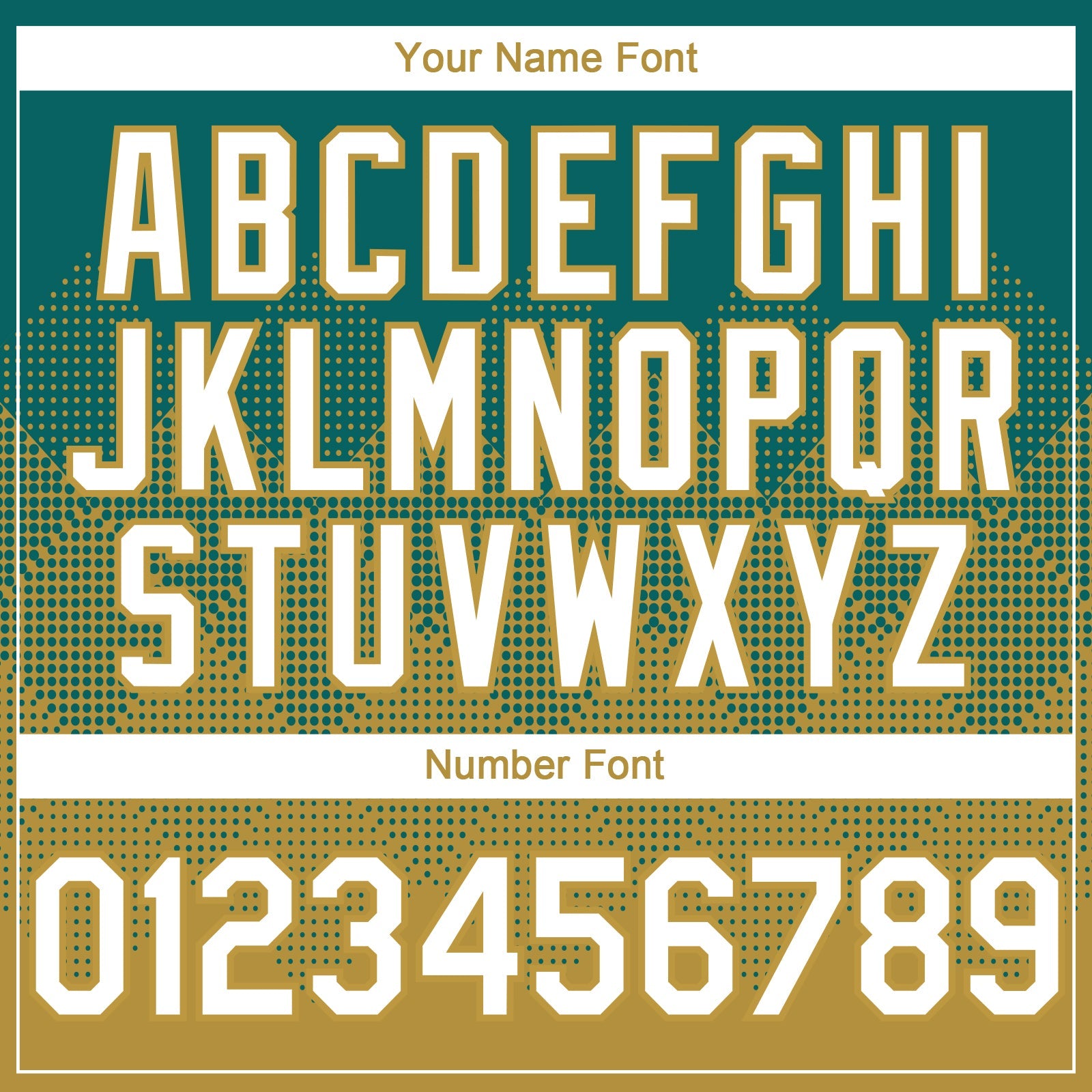 Custom Teal White-Old Gold 3D Gradient Square Shape Authentic Baseball Jersey - Sky-Custom