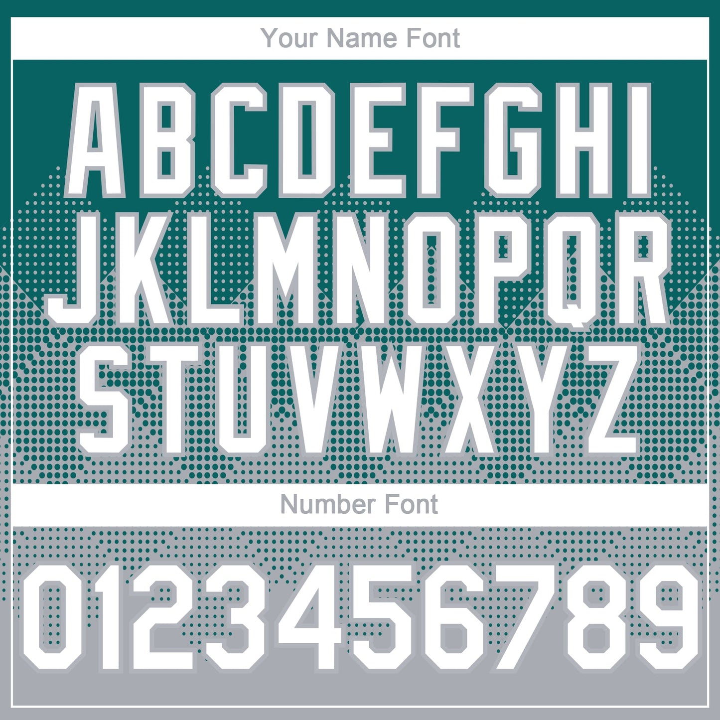 Custom Teal White-Gray 3D Gradient Square Shape Authentic Baseball Jersey - Sky-Custom