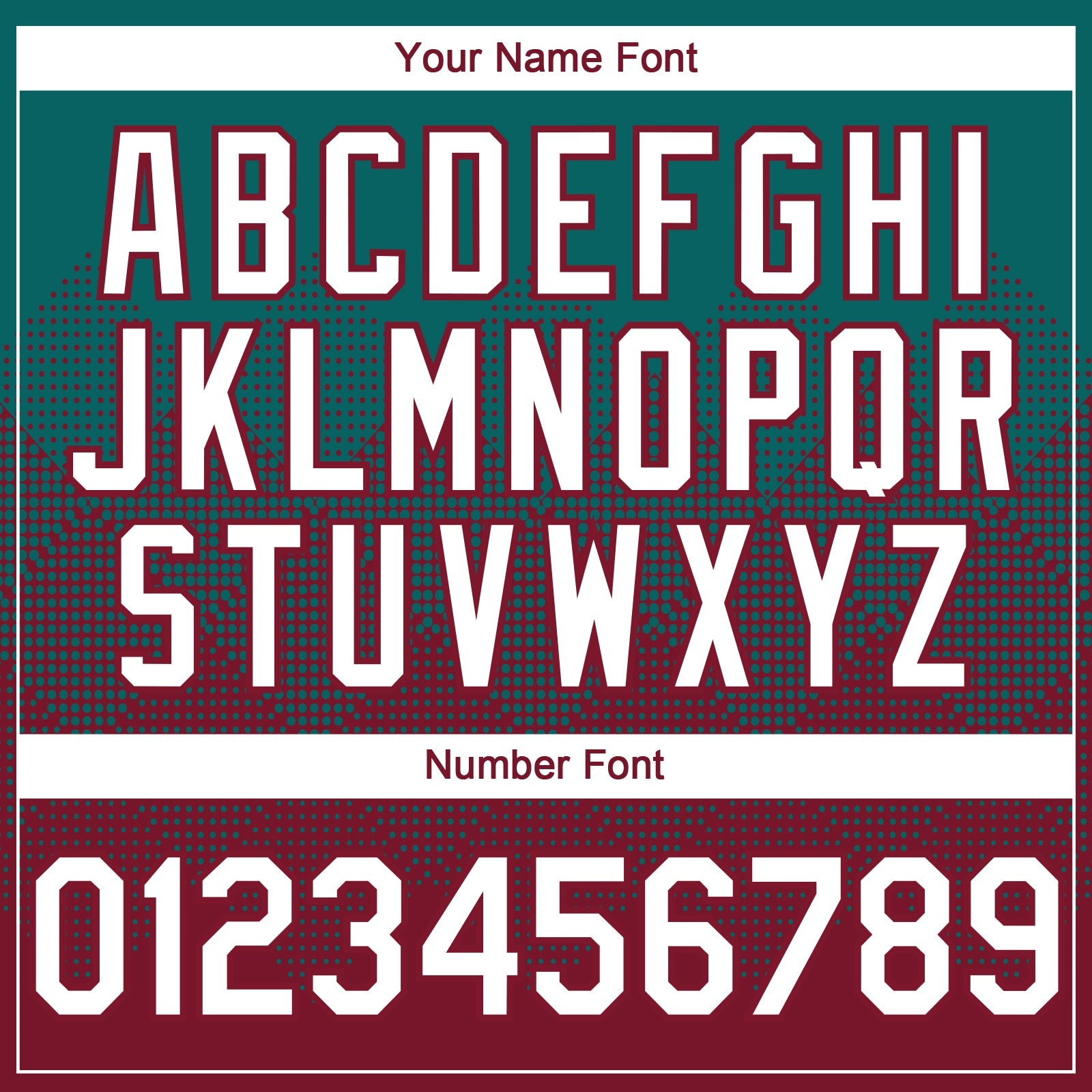 Custom Teal White-Crimson 3D Gradient Square Shape Authentic Baseball Jersey - Sky-Custom