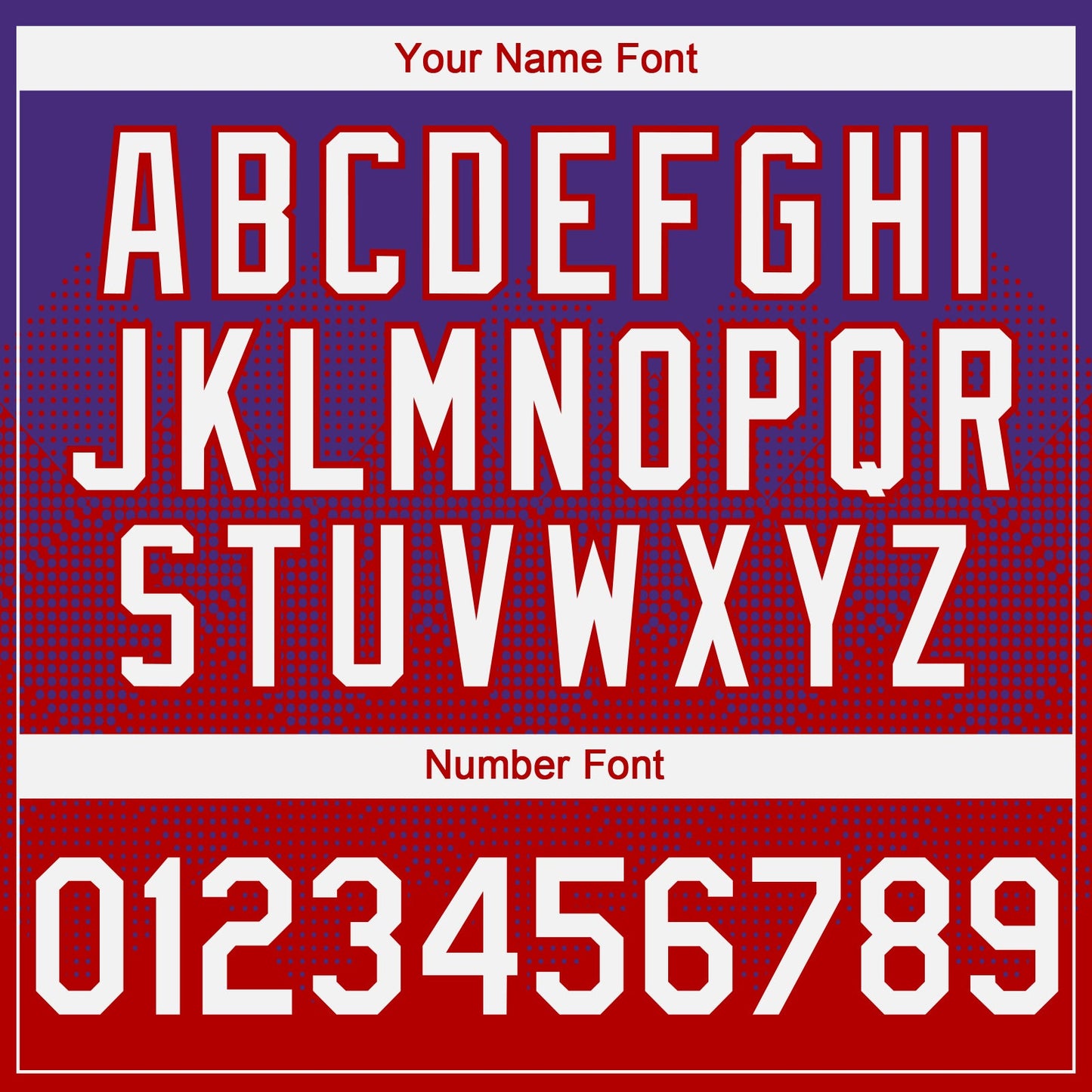 Custom Purple White-Red 3D Gradient Square Shape Authentic Baseball Jersey - Sky-Custom