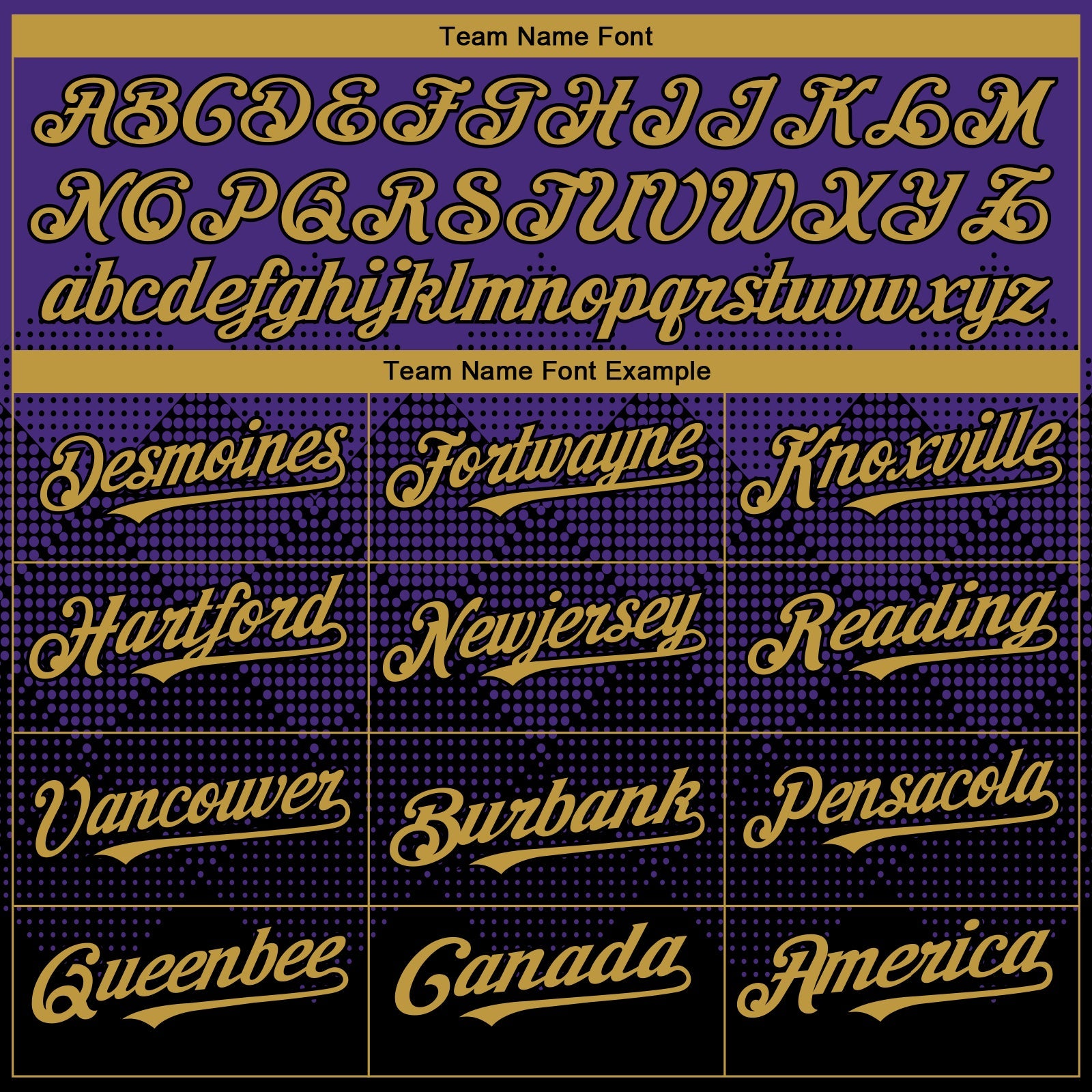 Custom Purple Old Gold-Black 3D Gradient Square Shape Authentic Baseball Jersey - Sky-Custom
