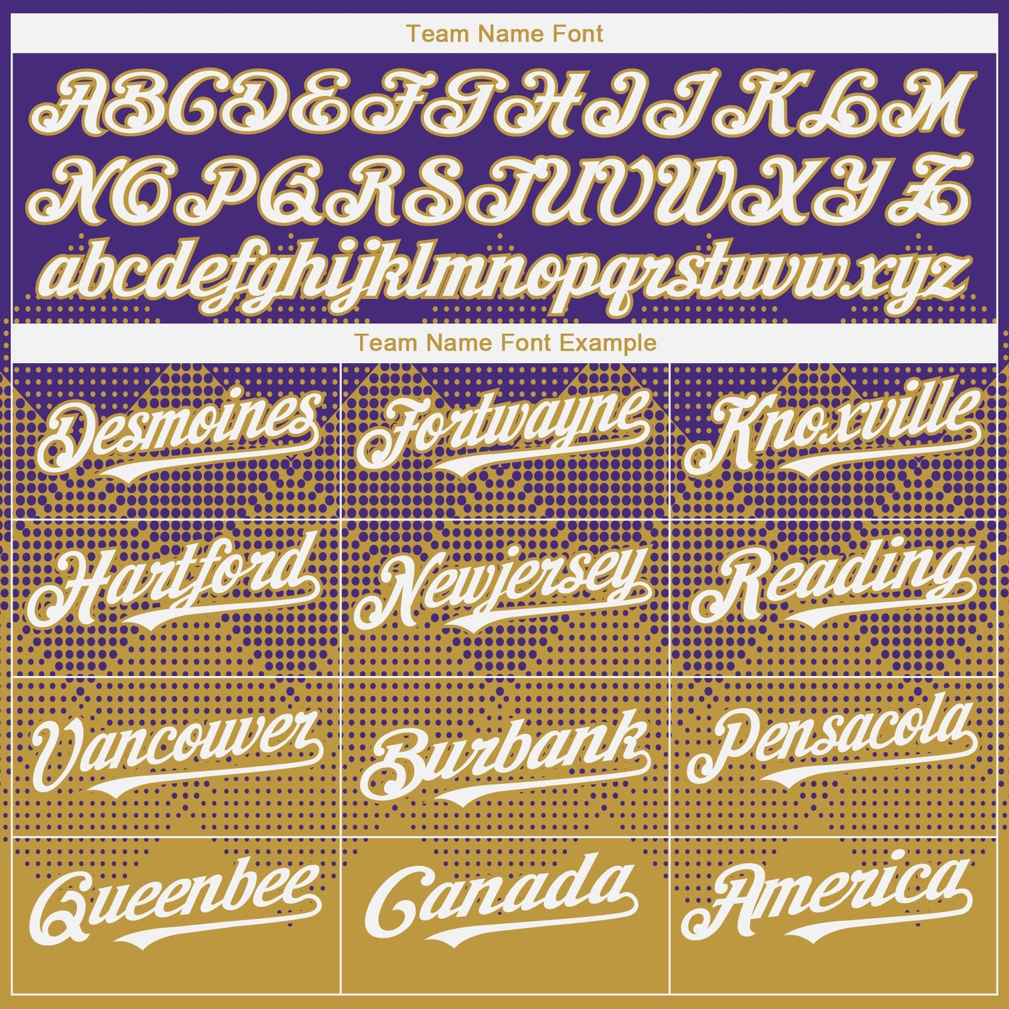 Custom Purple White-Old Gold 3D Gradient Square Shape Authentic Baseball Jersey - Sky-Custom