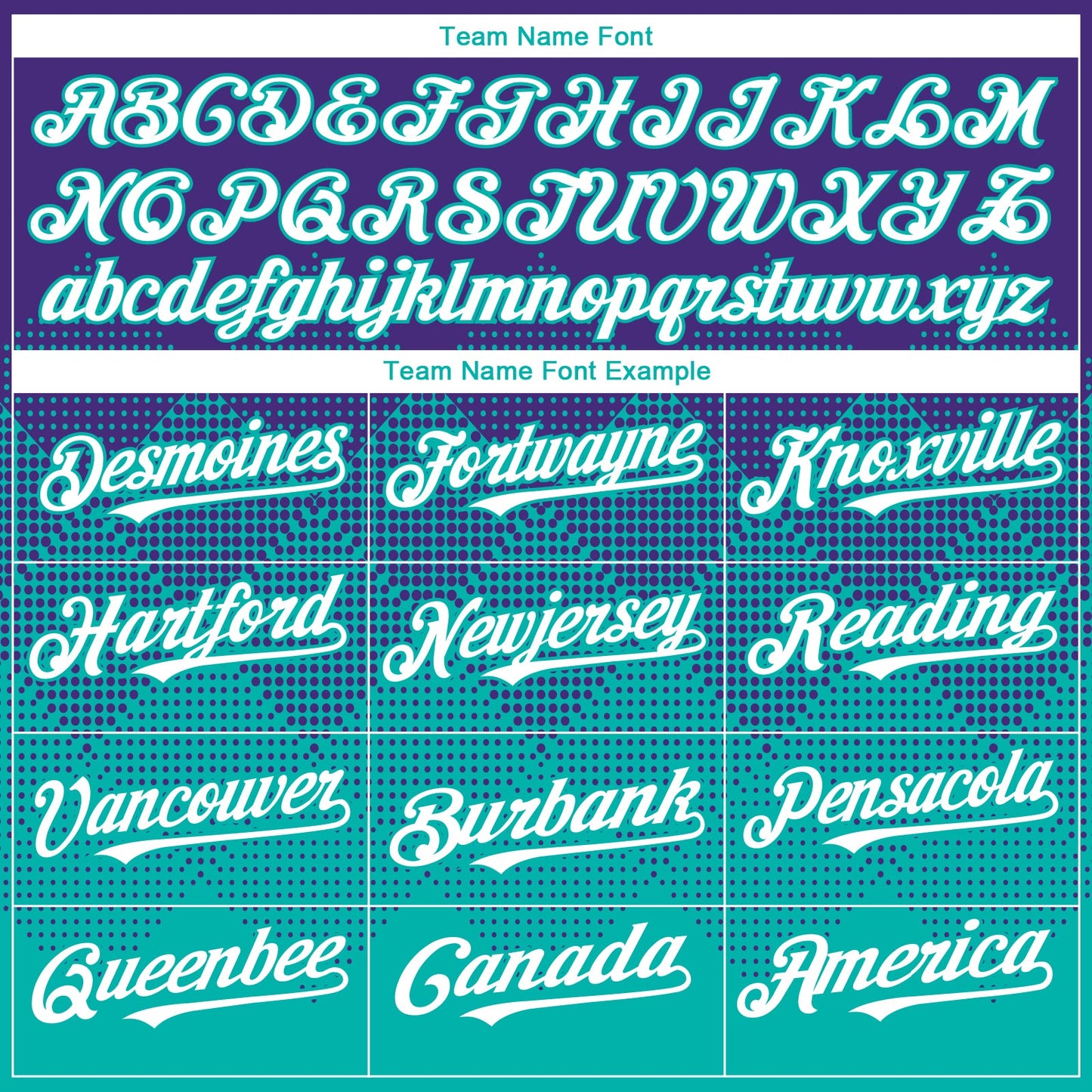 Custom Purple White-Aqua 3D Gradient Square Shape Authentic Baseball Jersey - Sky-Custom