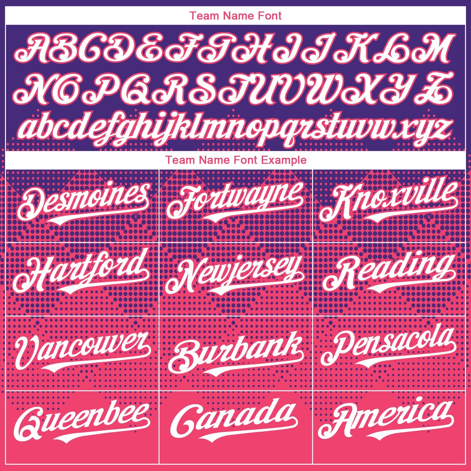 Custom Purple White-Neon Pink 3D Gradient Square Shape Authentic Baseball Jersey - Sky-Custom