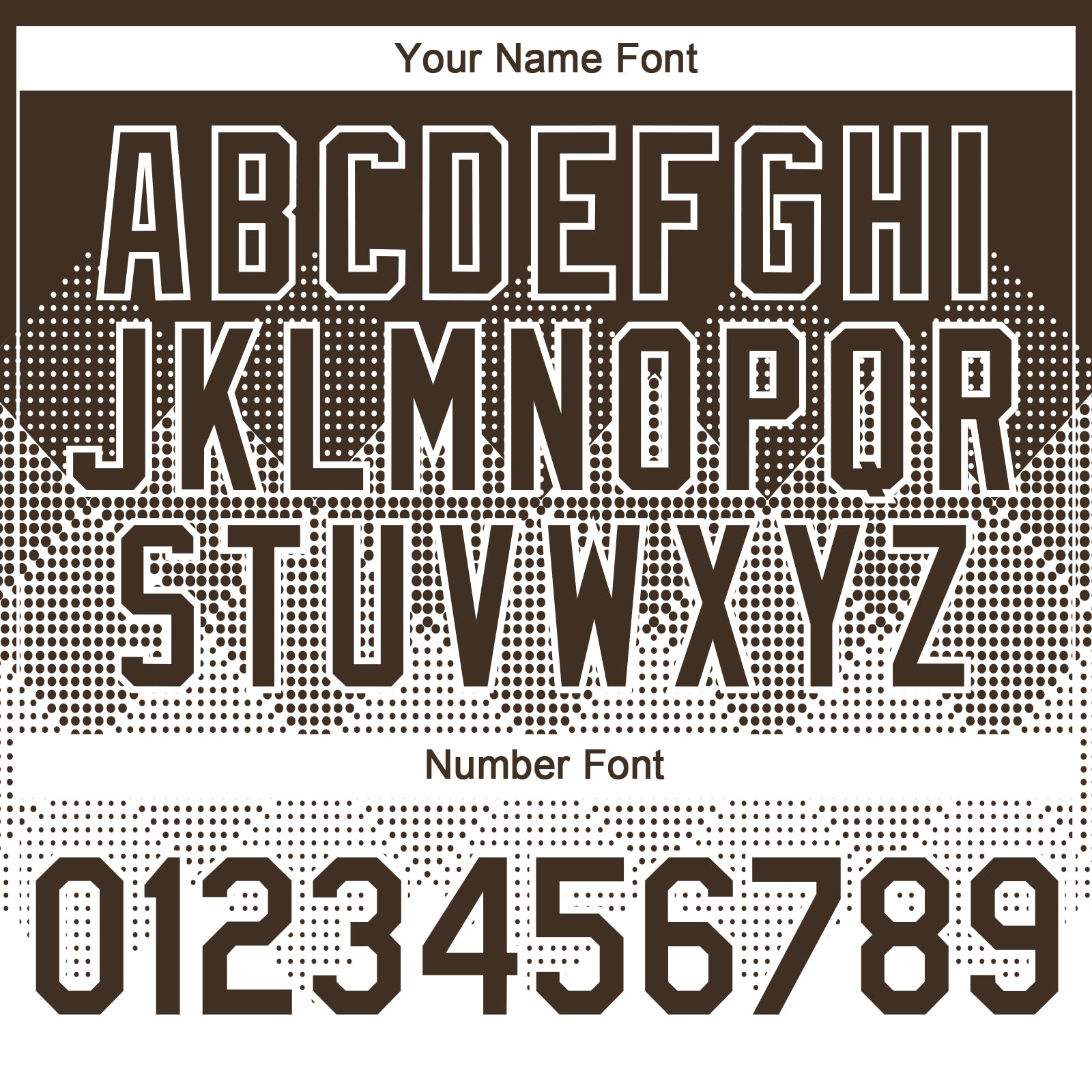 Custom Brown White 3D Gradient Square Shape Authentic Baseball Jersey - Sky-Custom