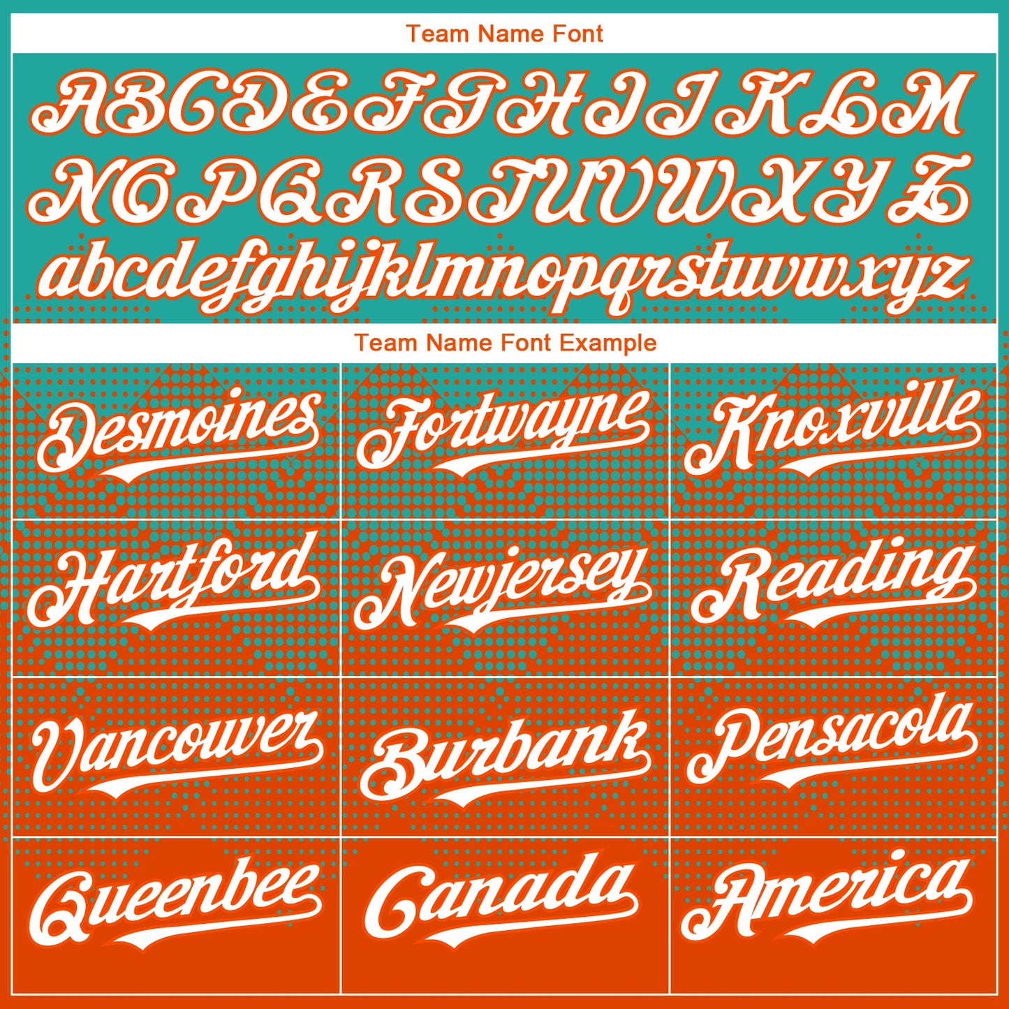 Custom Aqua White-Orange 3D Gradient Square Shape Authentic Baseball Jersey - Sky-Custom