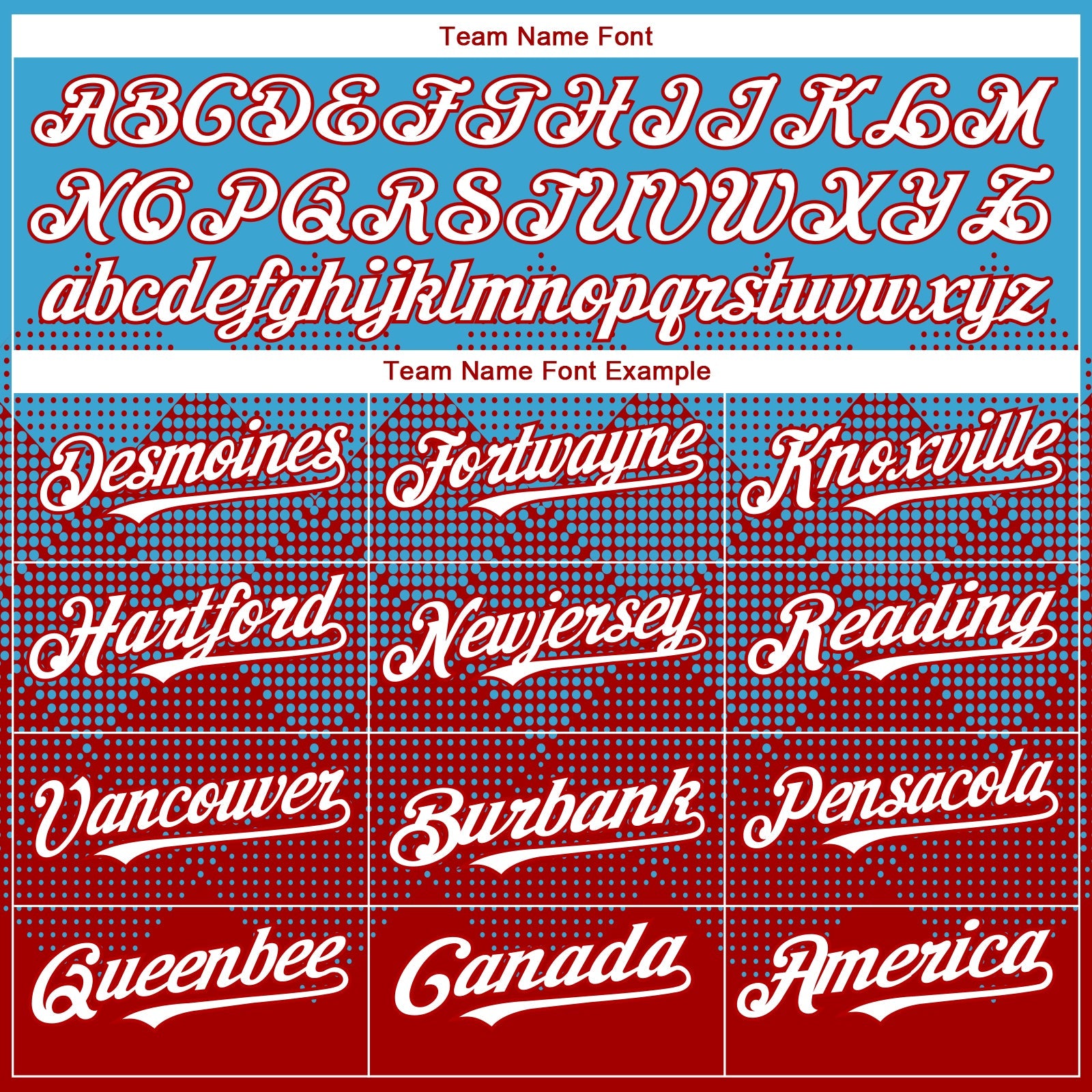 Custom Sky Blue White-Red 3D Gradient Square Shape Authentic Baseball Jersey - Sky-Custom