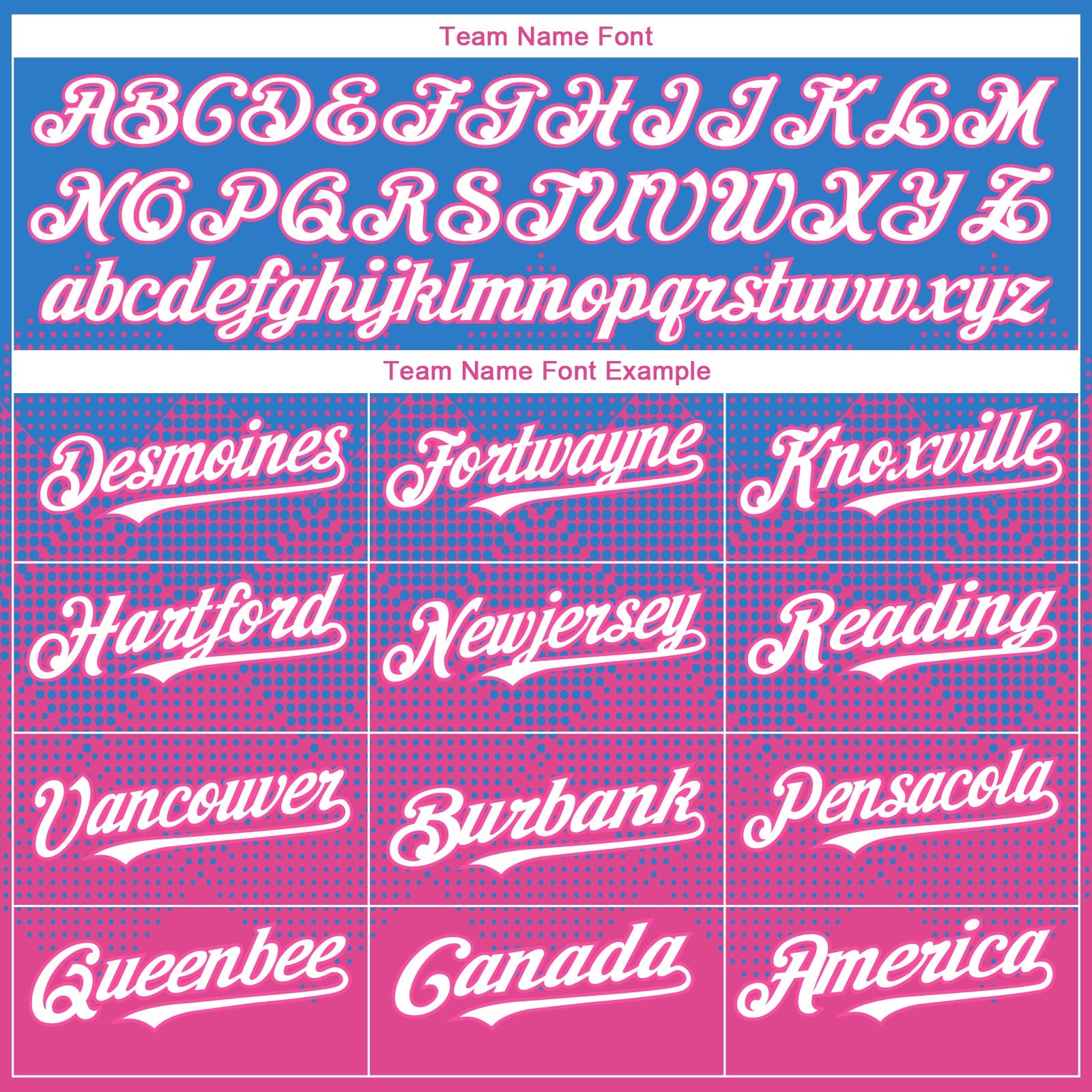 Custom Electric Blue White-Pink 3D Gradient Square Shape Authentic Baseball Jersey - Sky-Custom