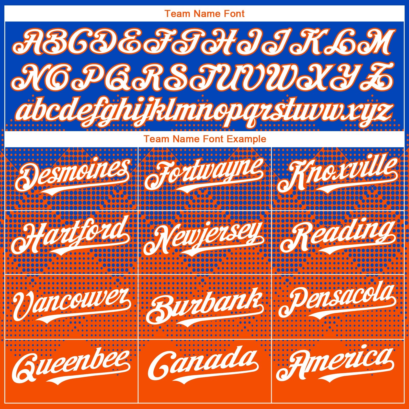 Custom Thunder Blue White-Orange 3D Gradient Square Shape Authentic Baseball Jersey - Sky-Custom