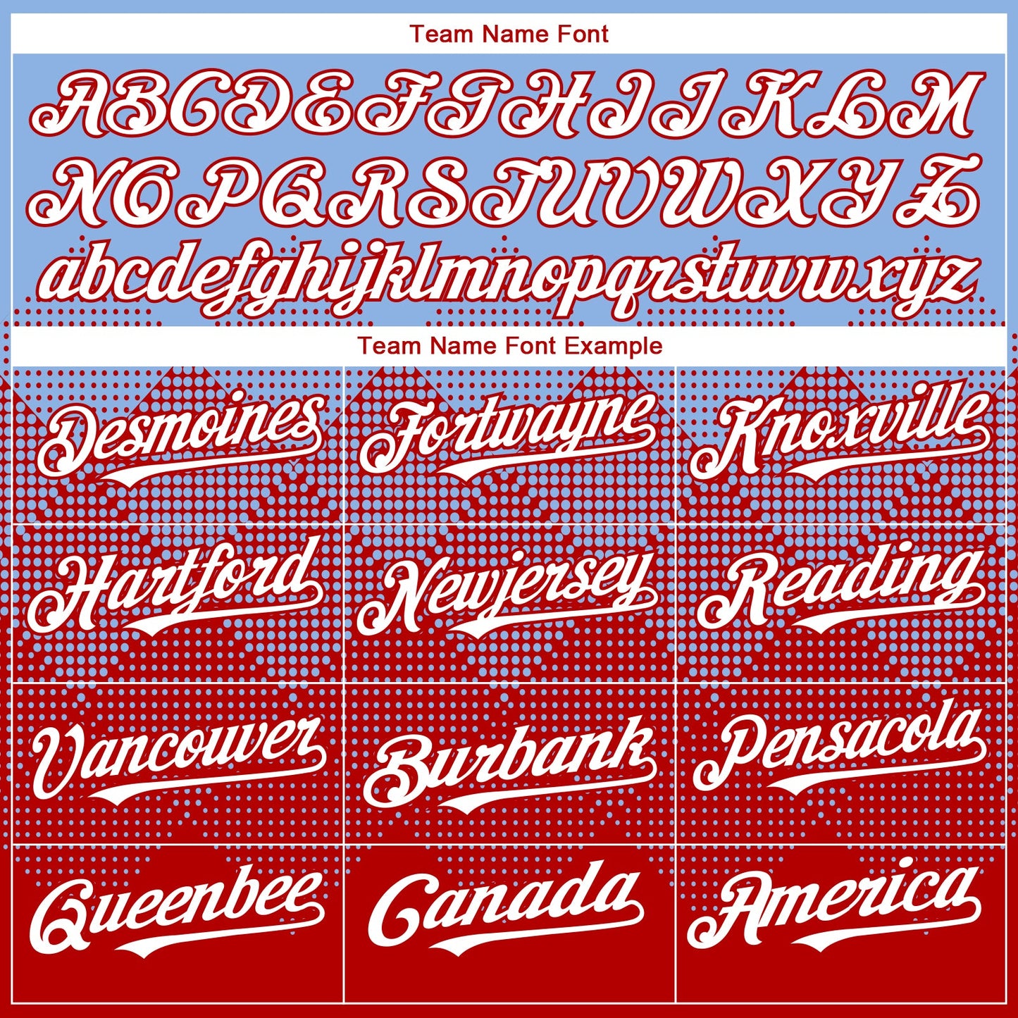 Custom Light Blue White-Red 3D Gradient Square Shape Authentic Baseball Jersey - Sky-Custom