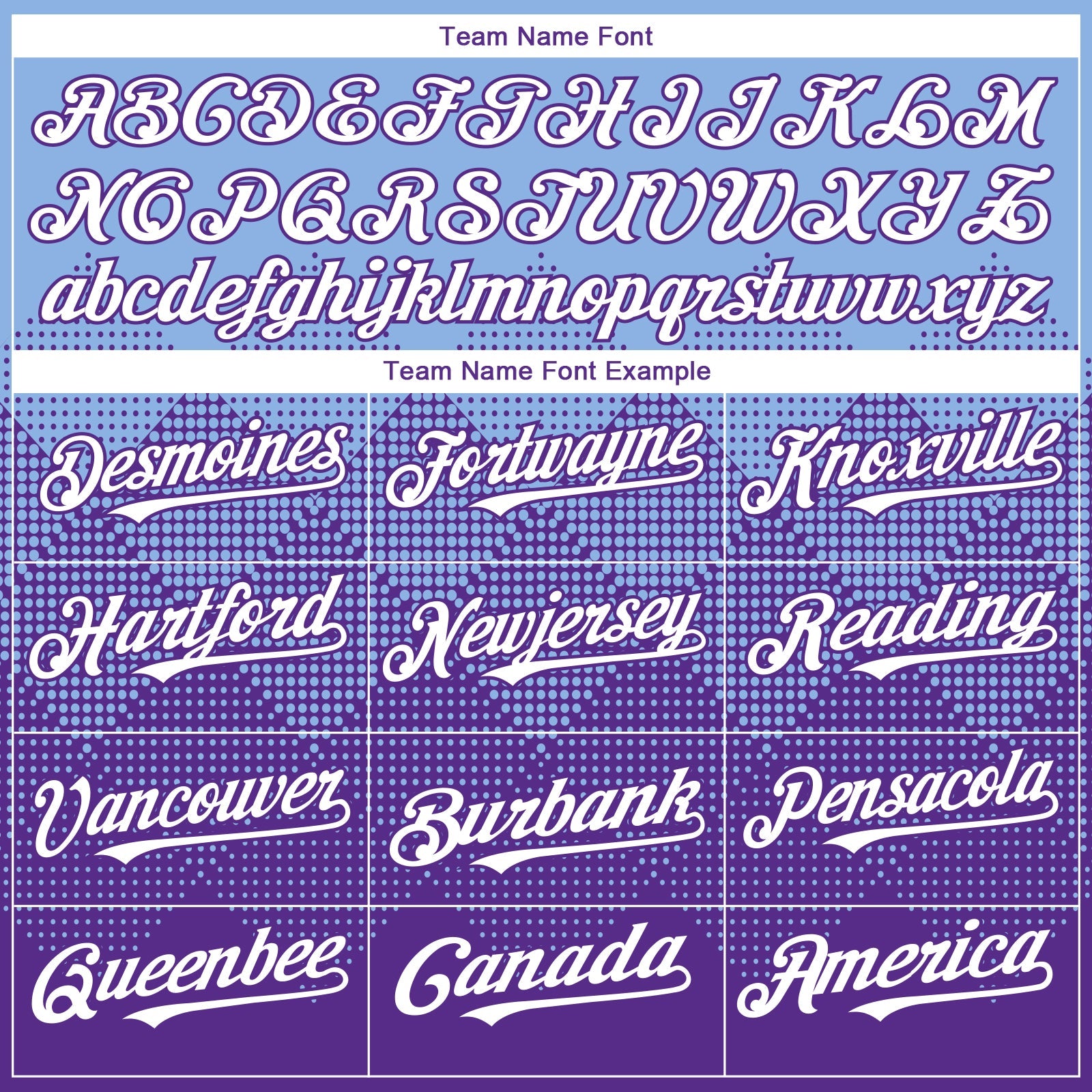 Custom Light Blue White-Purple 3D Gradient Square Shape Authentic Baseball Jersey - Sky-Custom
