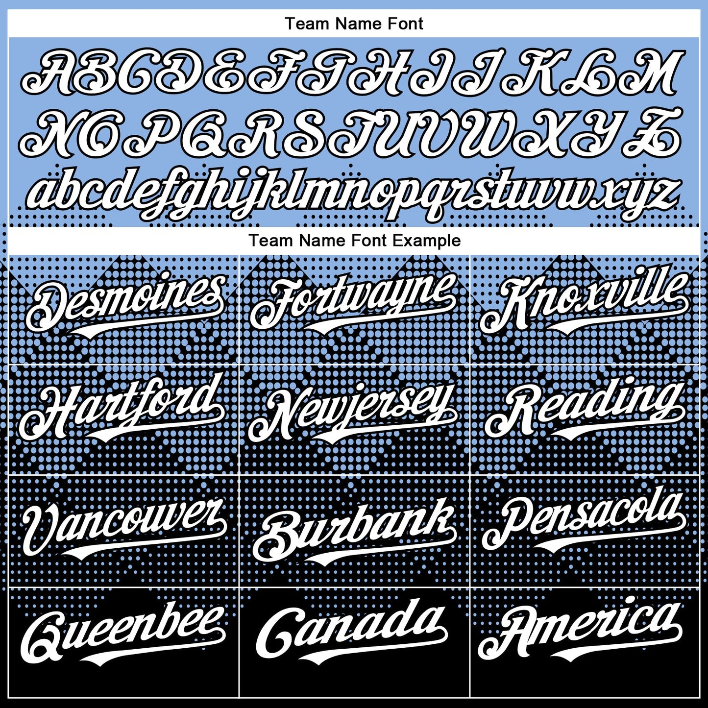 Custom Light Blue White-Black 3D Gradient Square Shape Authentic Baseball Jersey - Sky-Custom