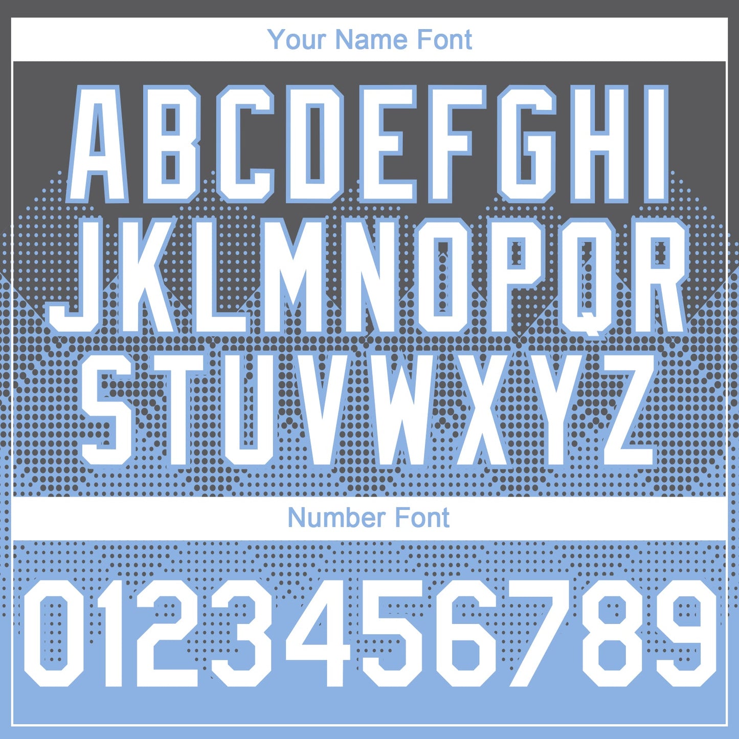 Custom Steel Gray White-Light Blue 3D Gradient Square Shape Authentic Baseball Jersey - Sky-Custom