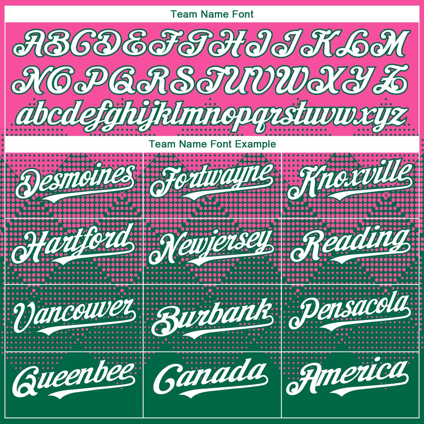 Custom Pink White-Kelly Green 3D Gradient Square Shape Authentic Baseball Jersey - Sky-Custom