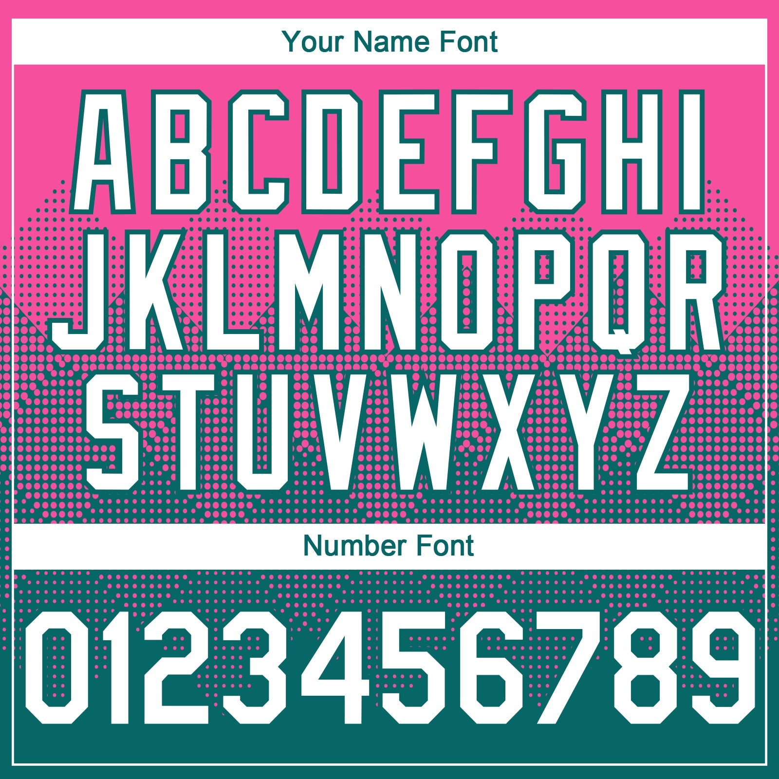 Custom Pink White-Teal 3D Gradient Square Shape Authentic Baseball Jersey - Sky-Custom