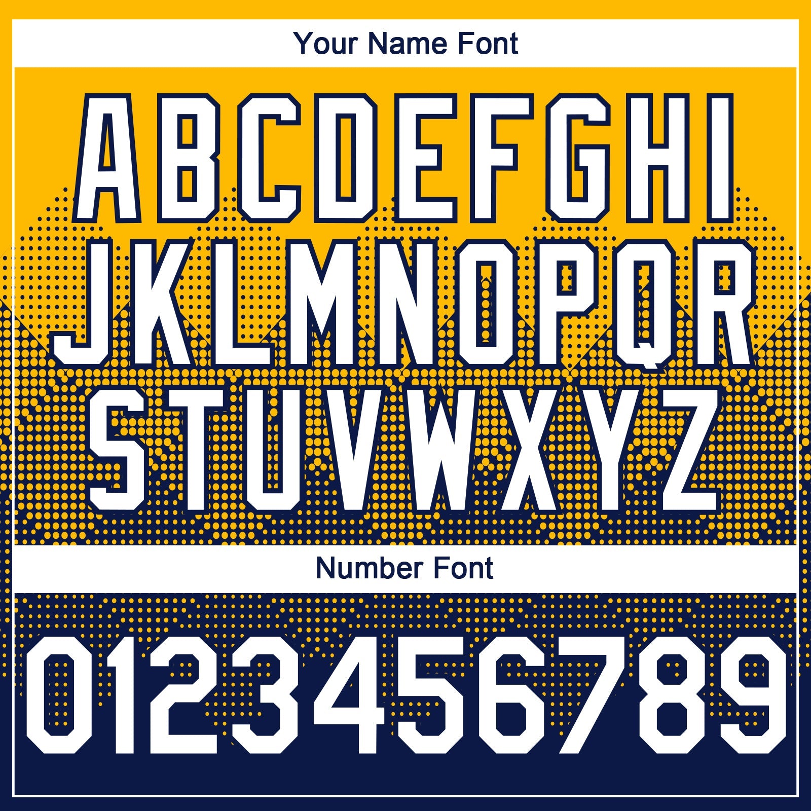 Custom Gold White-Navy 3D Gradient Square Shape Authentic Baseball Jersey - Sky-Custom