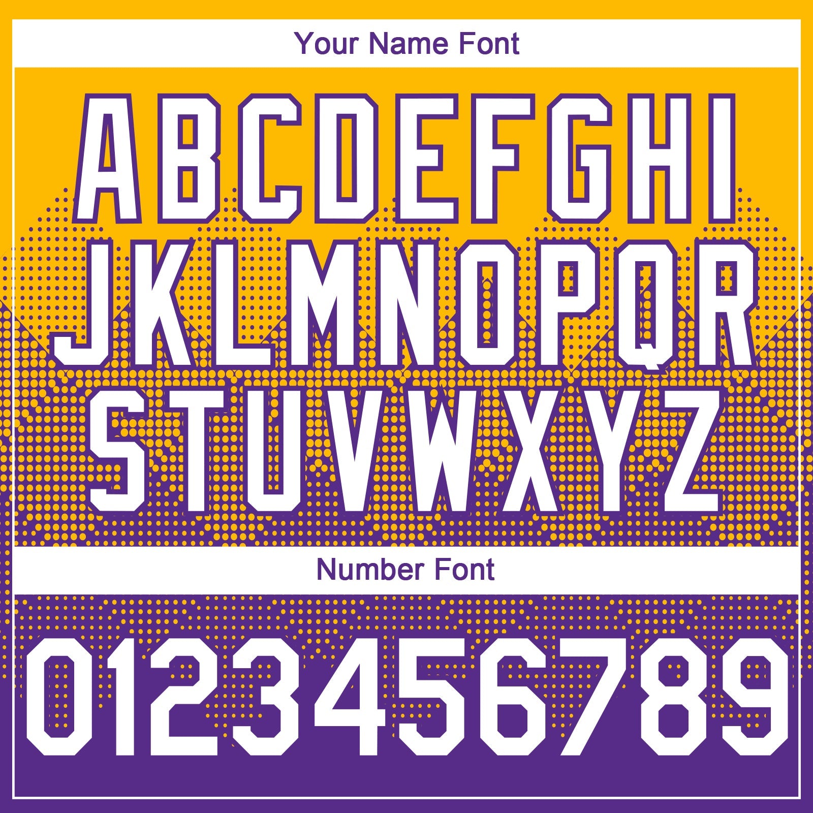 Custom Gold White-Purple 3D Gradient Square Shape Authentic Baseball Jersey - Sky-Custom