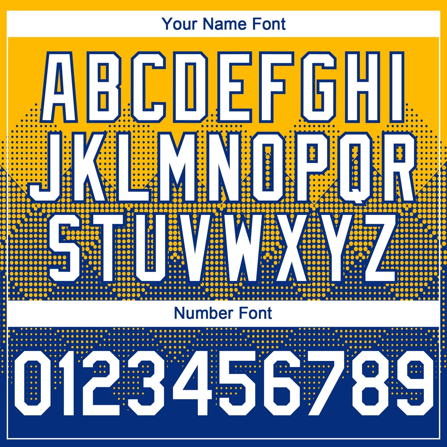 Custom Gold White-Royal 3D Gradient Square Shape Authentic Baseball Jersey - Sky-Custom