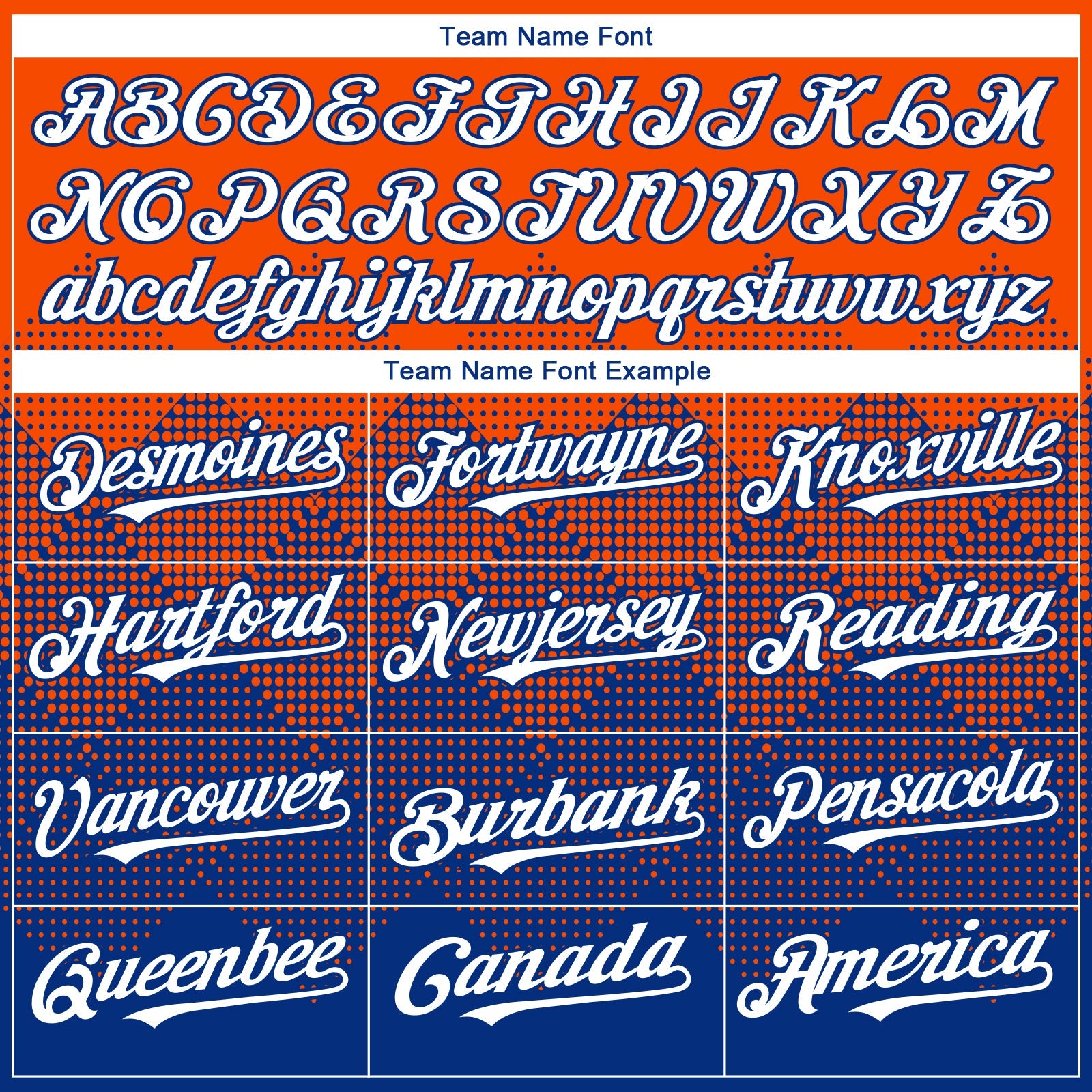 Custom Orange White-Royal 3D Gradient Square Shape Authentic Baseball Jersey - Sky-Custom
