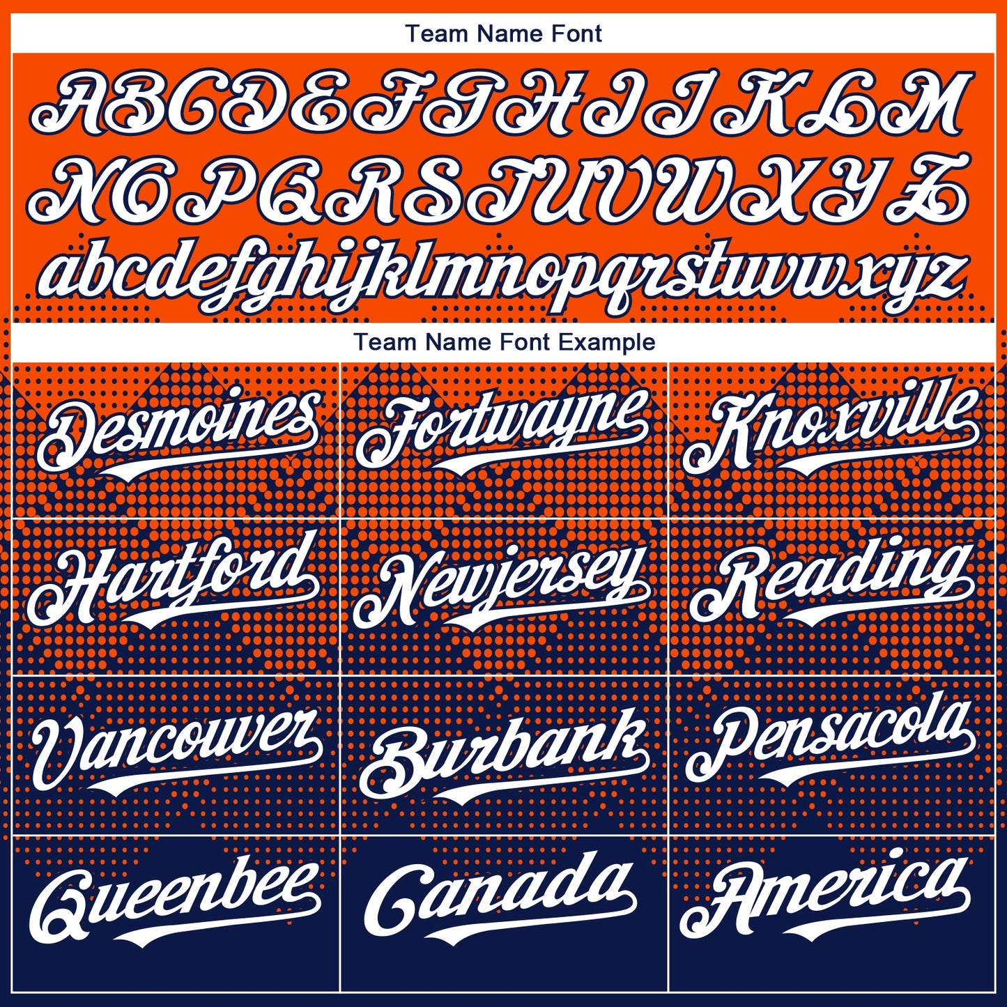 Custom Orange White-Navy 3D Gradient Square Shape Authentic Baseball Jersey - Sky-Custom