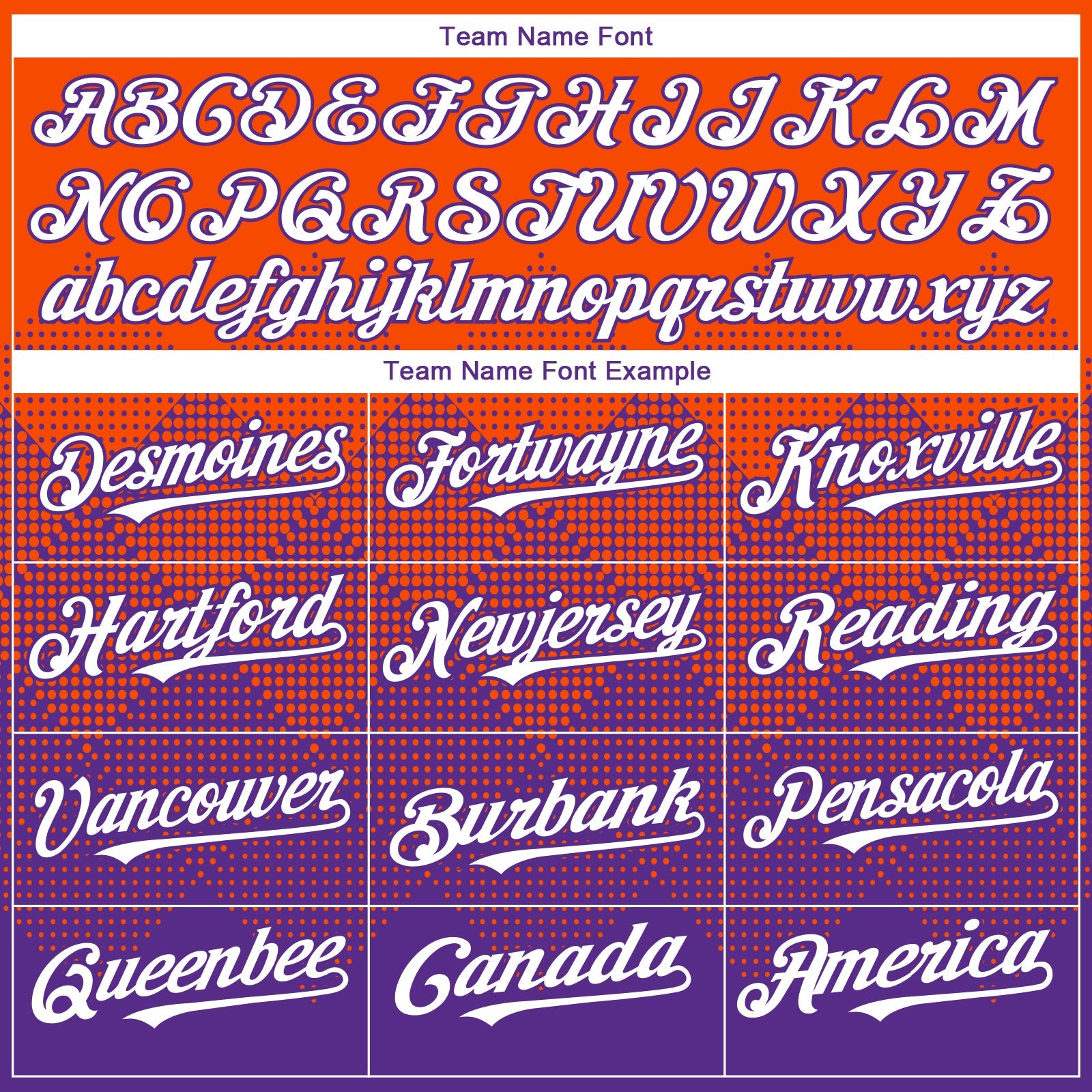 Custom Orange White-Purple 3D Gradient Square Shape Authentic Baseball Jersey - Sky-Custom