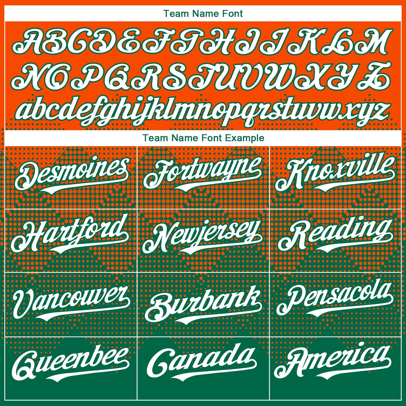 Custom Orange White-Kelly Green 3D Gradient Square Shape Authentic Baseball Jersey - Sky-Custom