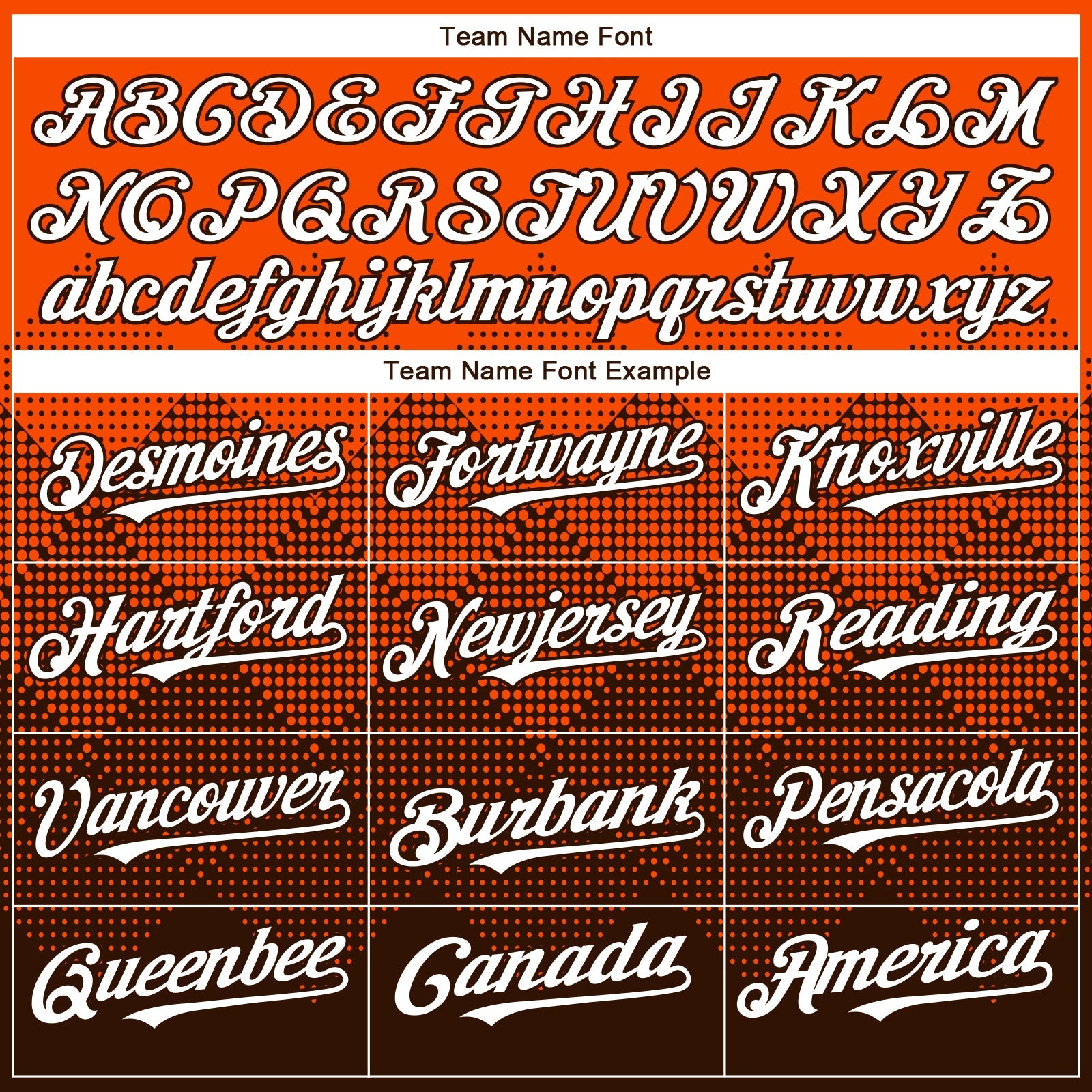 Custom Orange White-Brown 3D Gradient Square Shape Authentic Baseball Jersey - Sky-Custom
