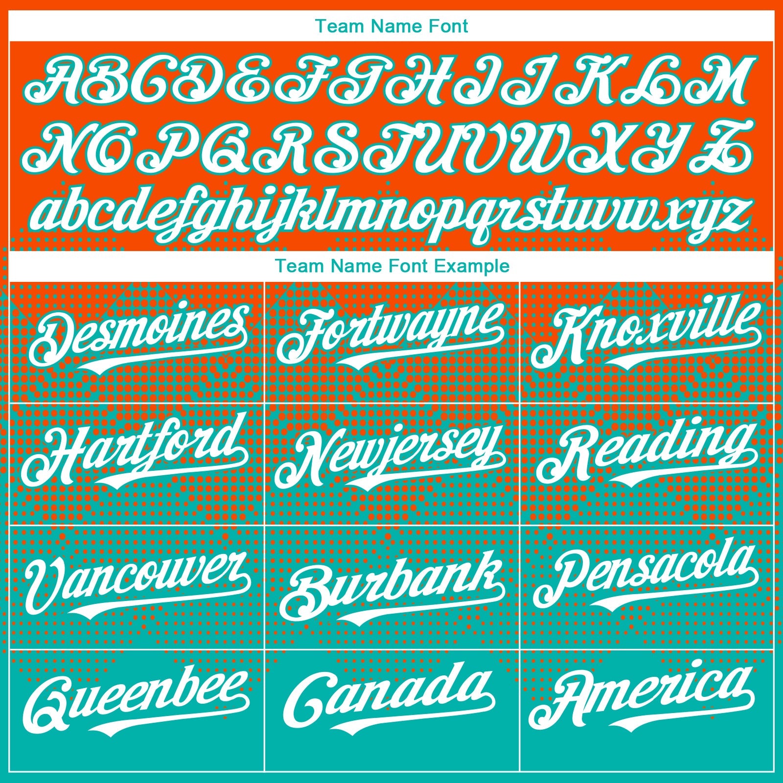 Custom Orange White-Aqua 3D Gradient Square Shape Authentic Baseball Jersey - Sky-Custom