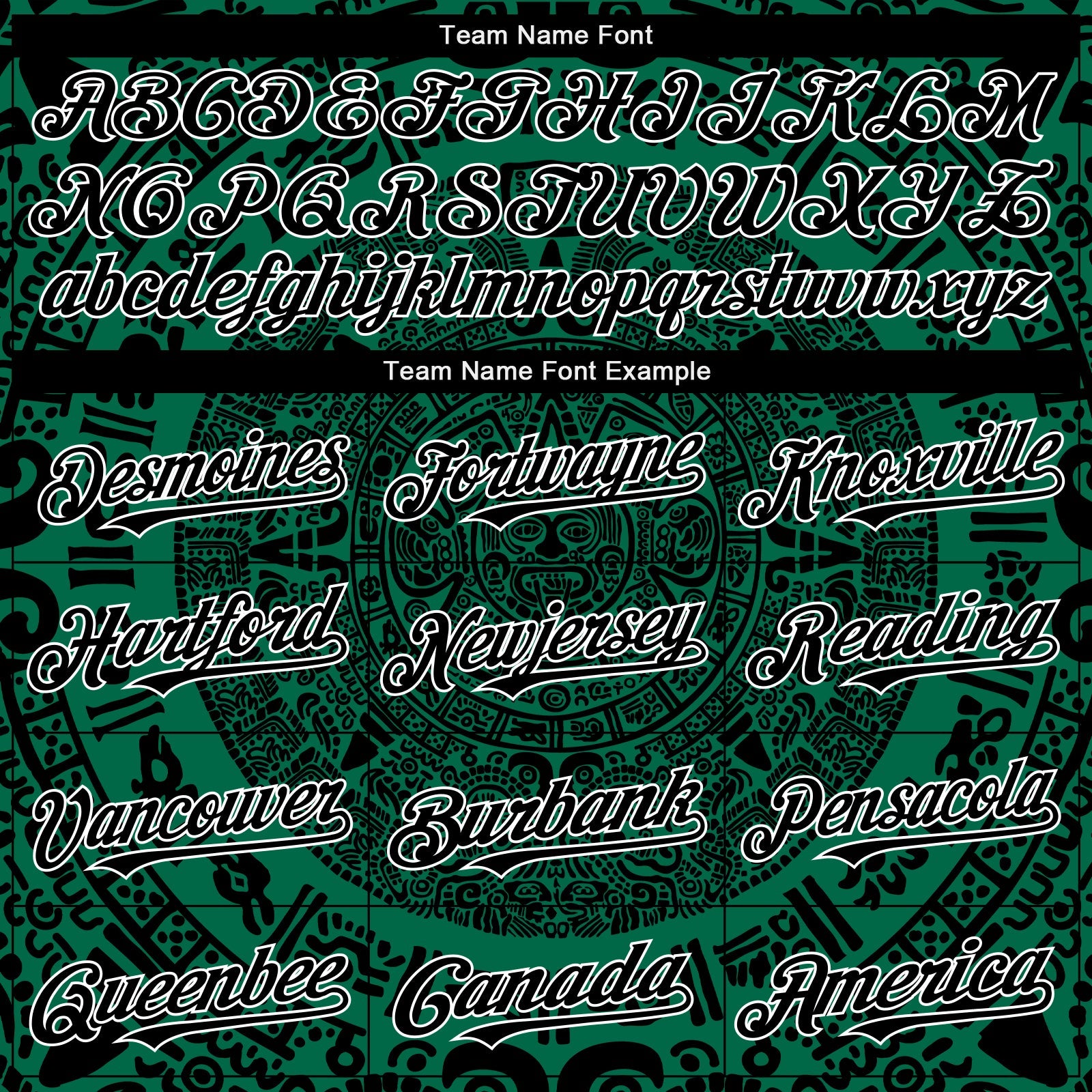 Custom Kelly Green Black-White 3D Mexico Authentic Baseball Jersey - Sky-Custom