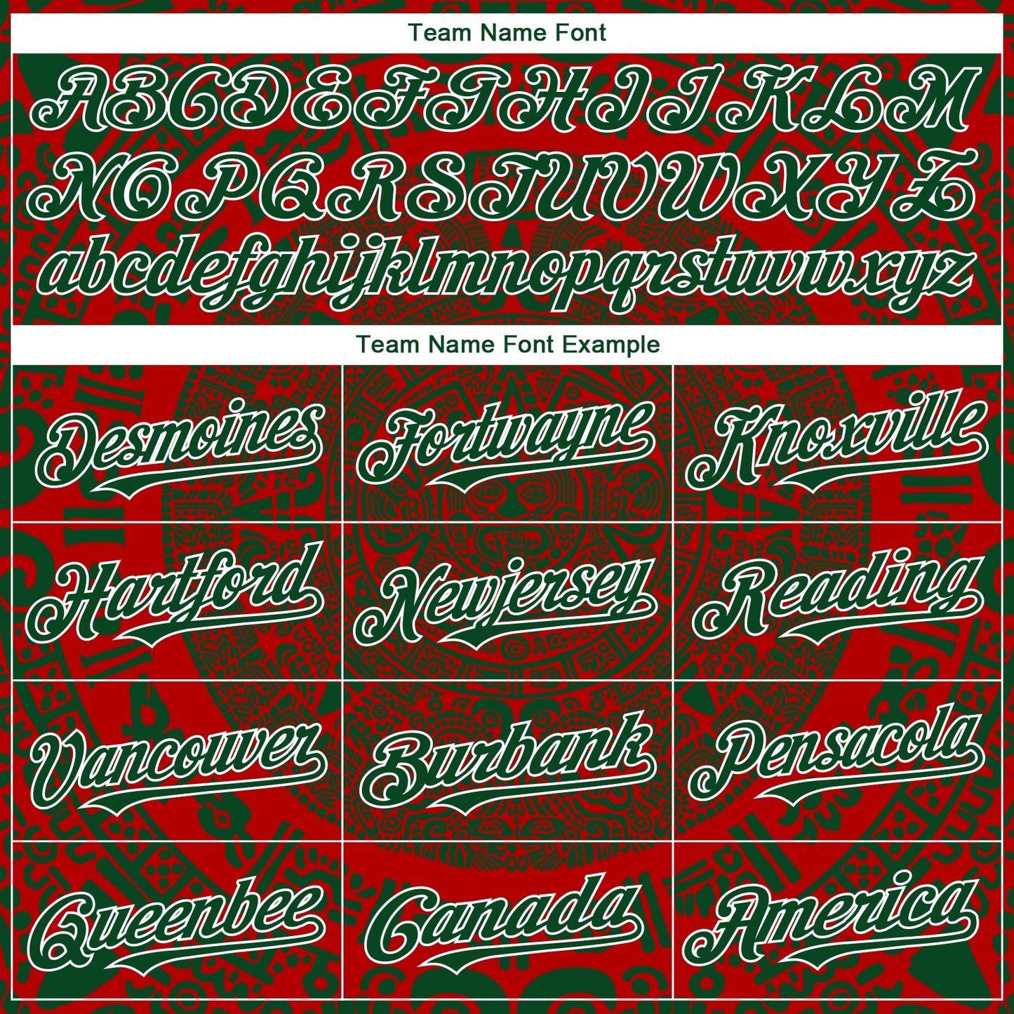 Custom Red Green-White 3D Mexico Authentic Baseball Jersey - Sky-Custom
