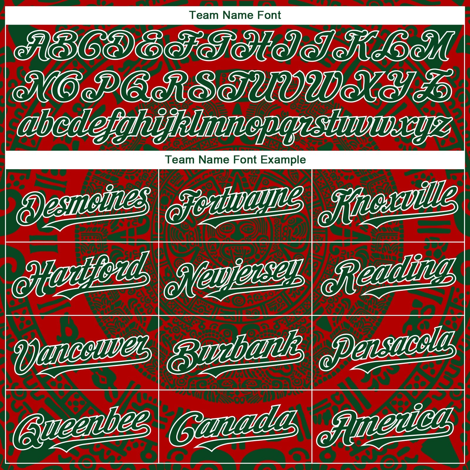Custom Red Green-White 3D Mexico Authentic Baseball Jersey - Sky-Custom