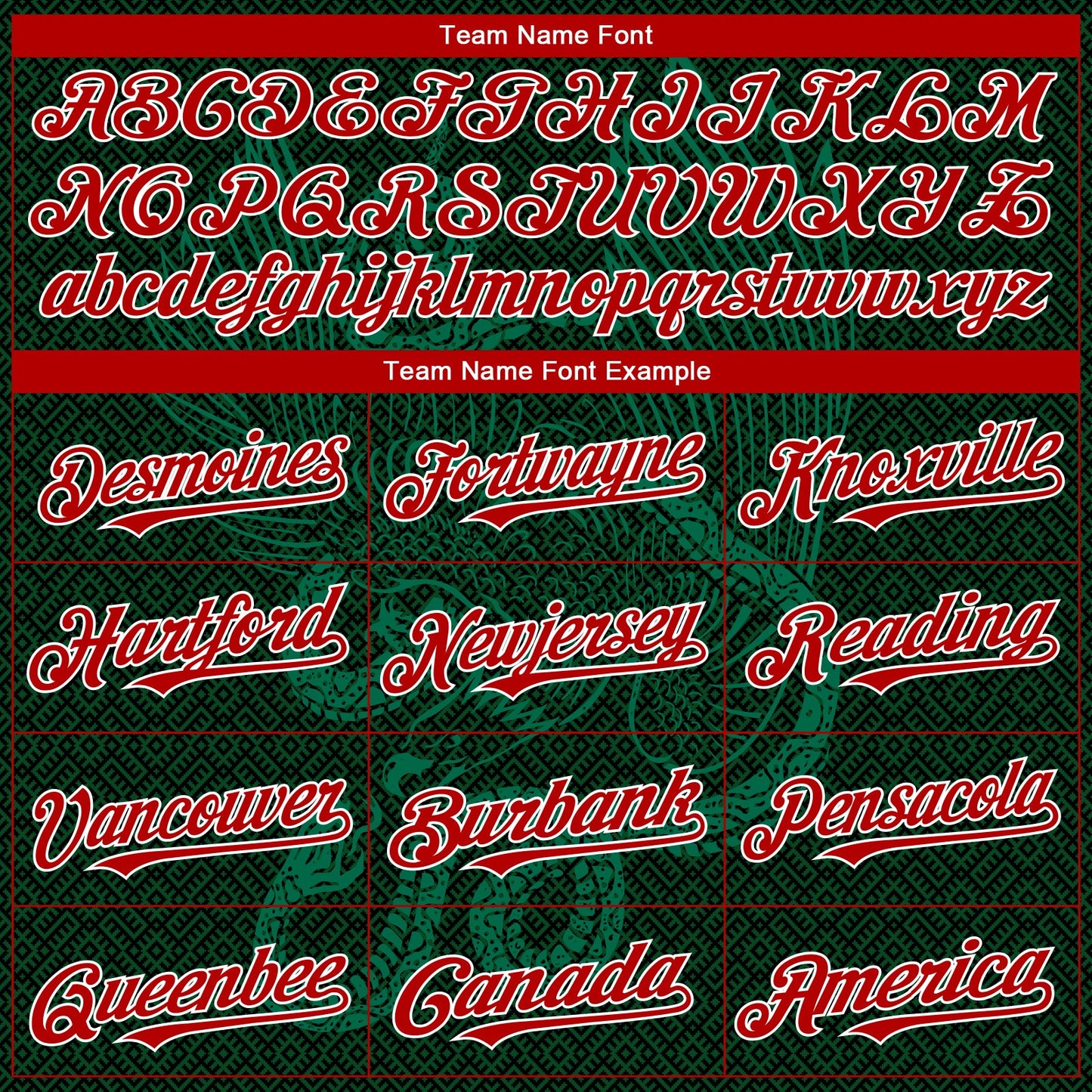 Custom Green Red Kelly Green-White 3D Mexico Authentic Baseball Jersey - Sky-Custom