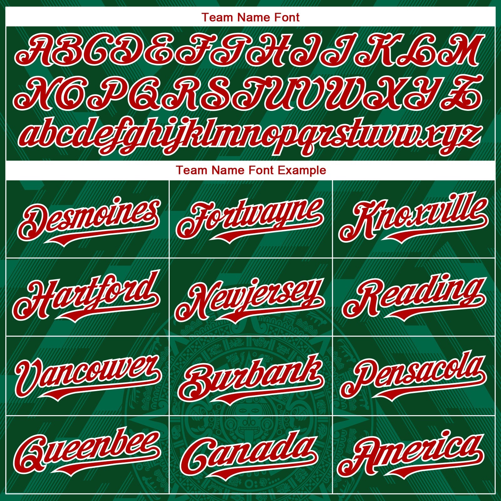 Custom Kelly Green Red-White 3D Mexico Authentic Baseball Jersey - Sky-Custom