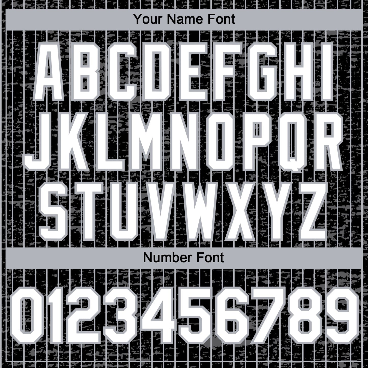 Custom Black Gray Pinstripe White 3D Pattern Design Fragment Art Authentic Baseball Jersey - Sky-Custom