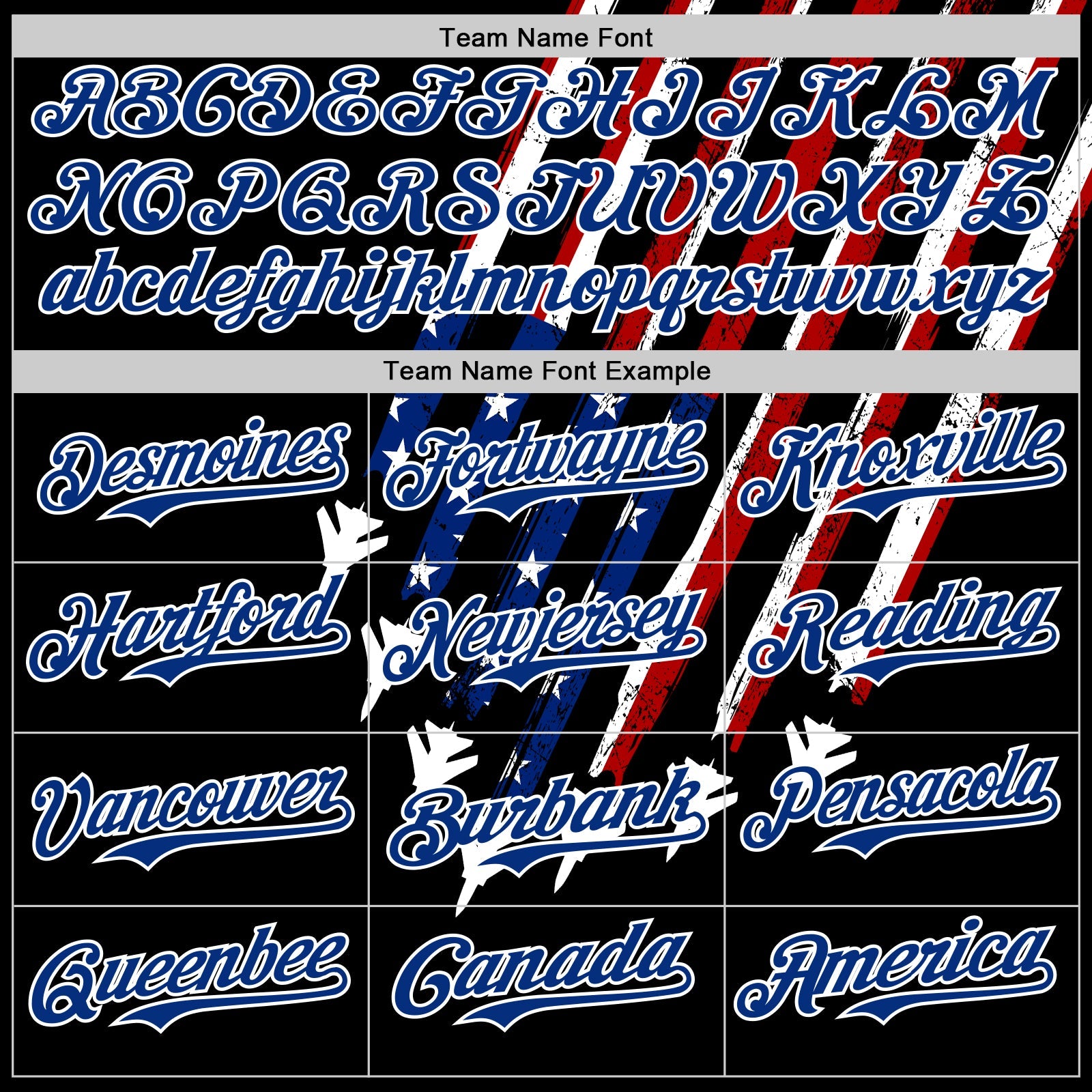 Custom Black Royal Red-White 3D Patriotic American Flag Authentic Baseball Jersey - Sky-Custom