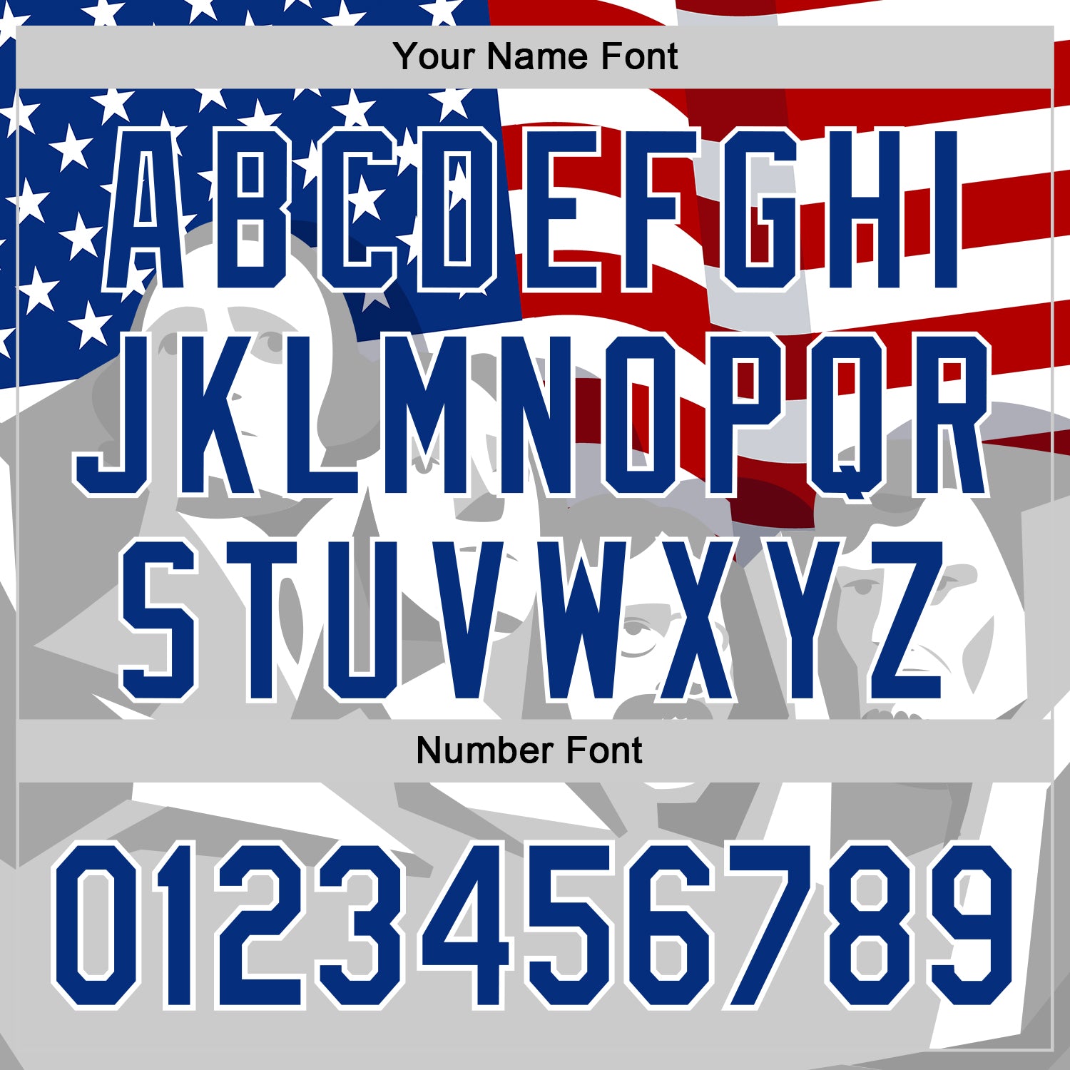 Custom Royal Red Gray-White 3D Patriotic American Flag And President's Day Authentic Baseball Jersey - Sky-Custom