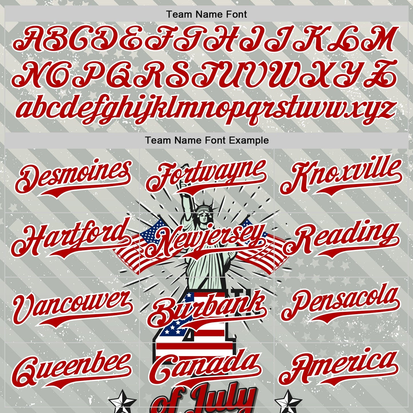 Custom Gray Red-White 3D Patriotic American Flag And Statue of Liberty Authentic Baseball Jersey - Sky-Custom
