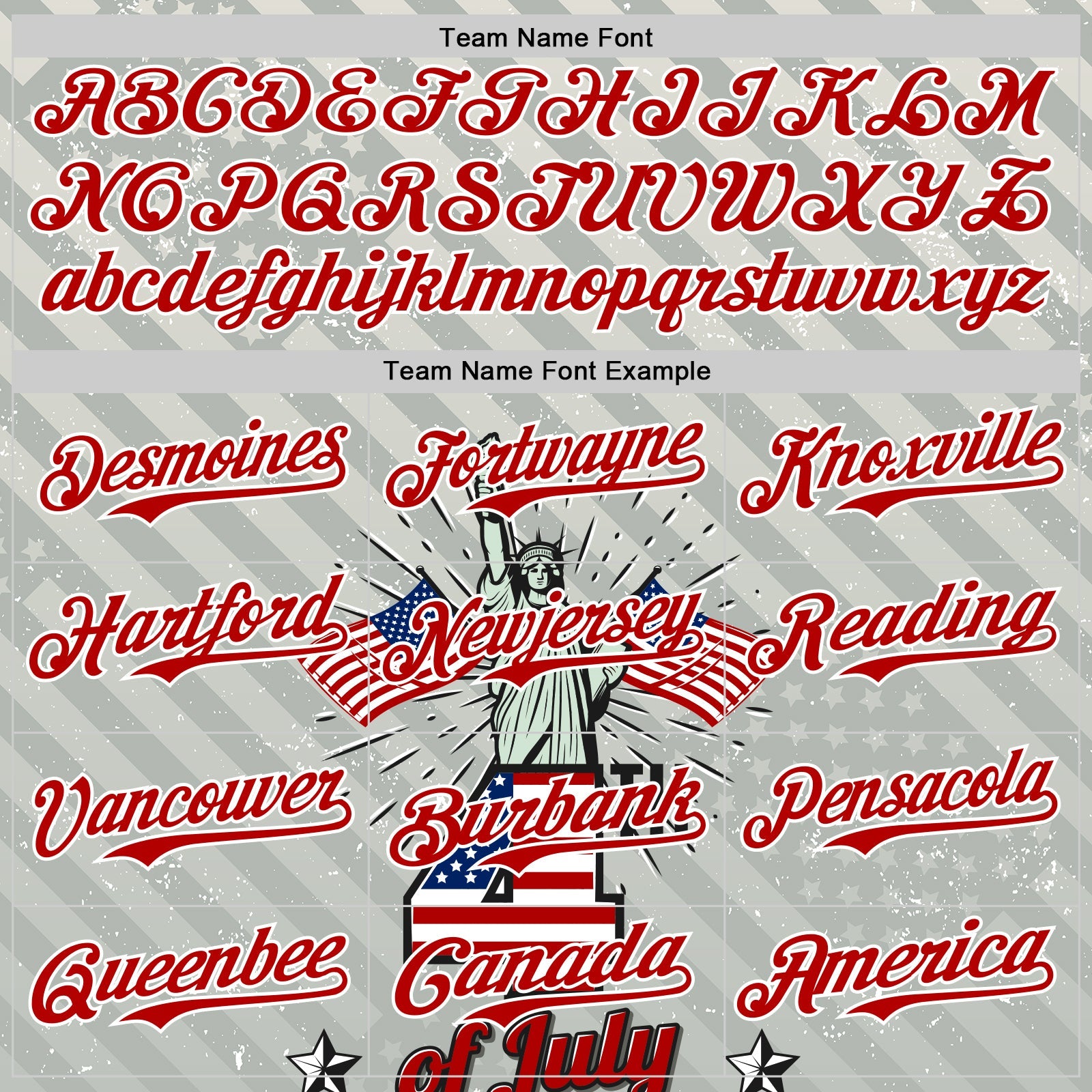 Custom Gray Red-White 3D Patriotic American Flag And Statue of Liberty Authentic Baseball Jersey - Sky-Custom