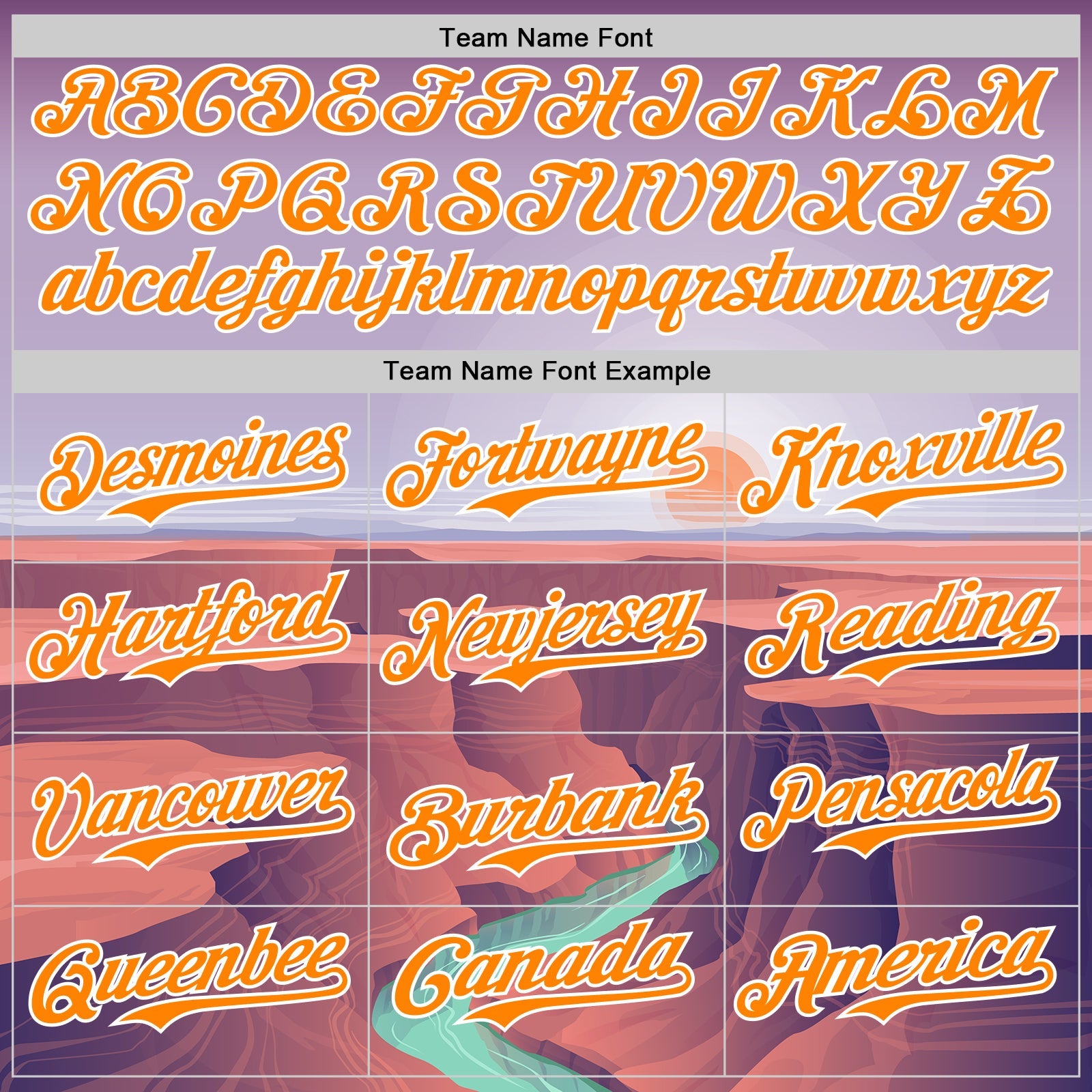 Custom Purple Bay Orange-White 3D Pattern Design Patriotic American Symbol Grand Canyon And Colorado River Authentic Baseball Jersey - Sky-Custom