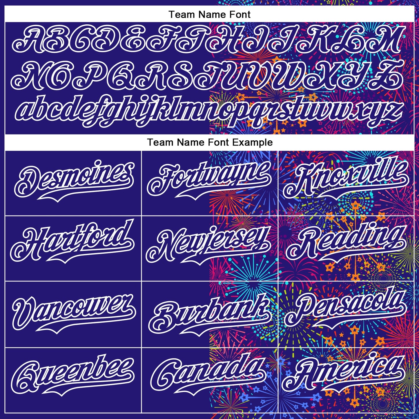 Custom Dark Purple White 3D Pattern Design Patriotic American Spirit Firework Authentic Baseball Jersey - Sky-Custom
